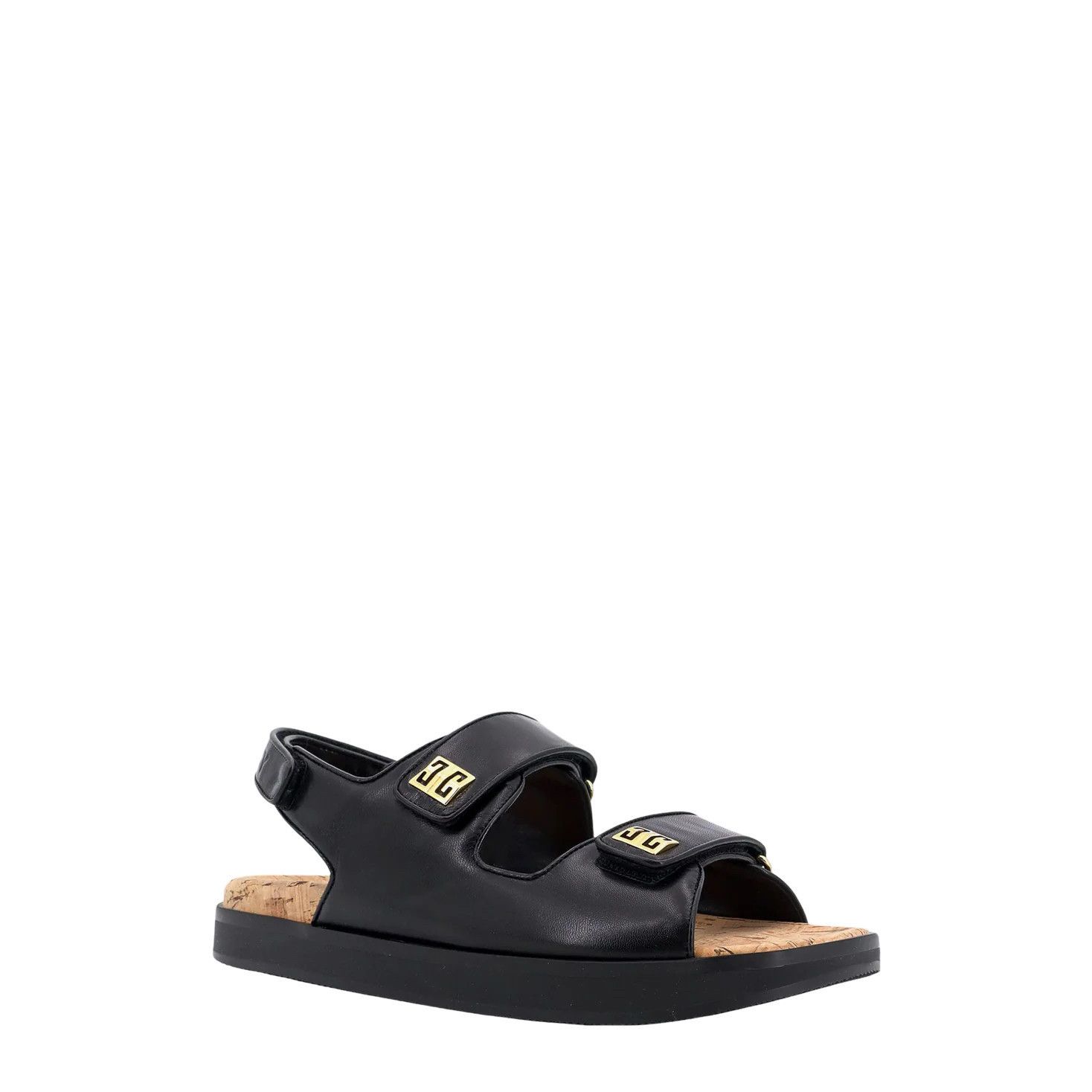 Givenchy GIVENCHY Black Leather Strap Sandals New And Authentic (Wome Size US 6 / IT 36 - 2 Thumbnail