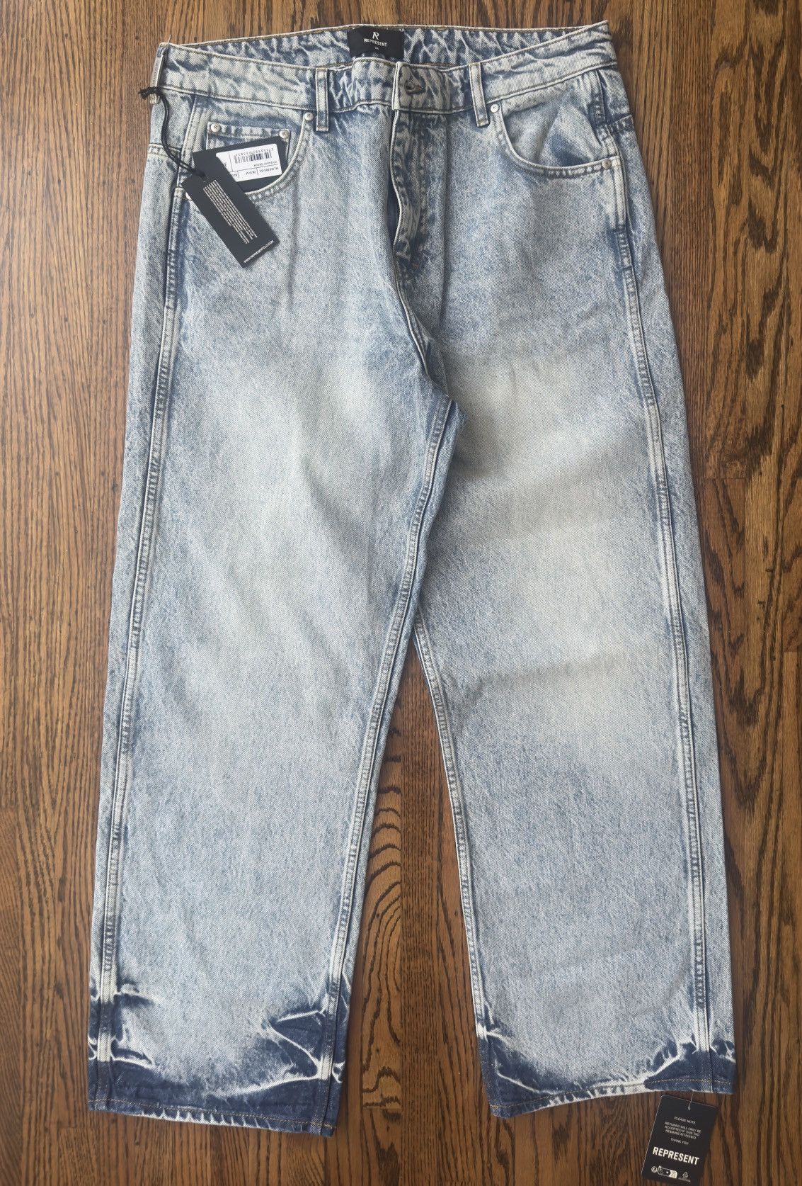 Represent Clo. Represent R3 Baggy Denim Size US 34 / EU 50 - 1 Thumbnail
