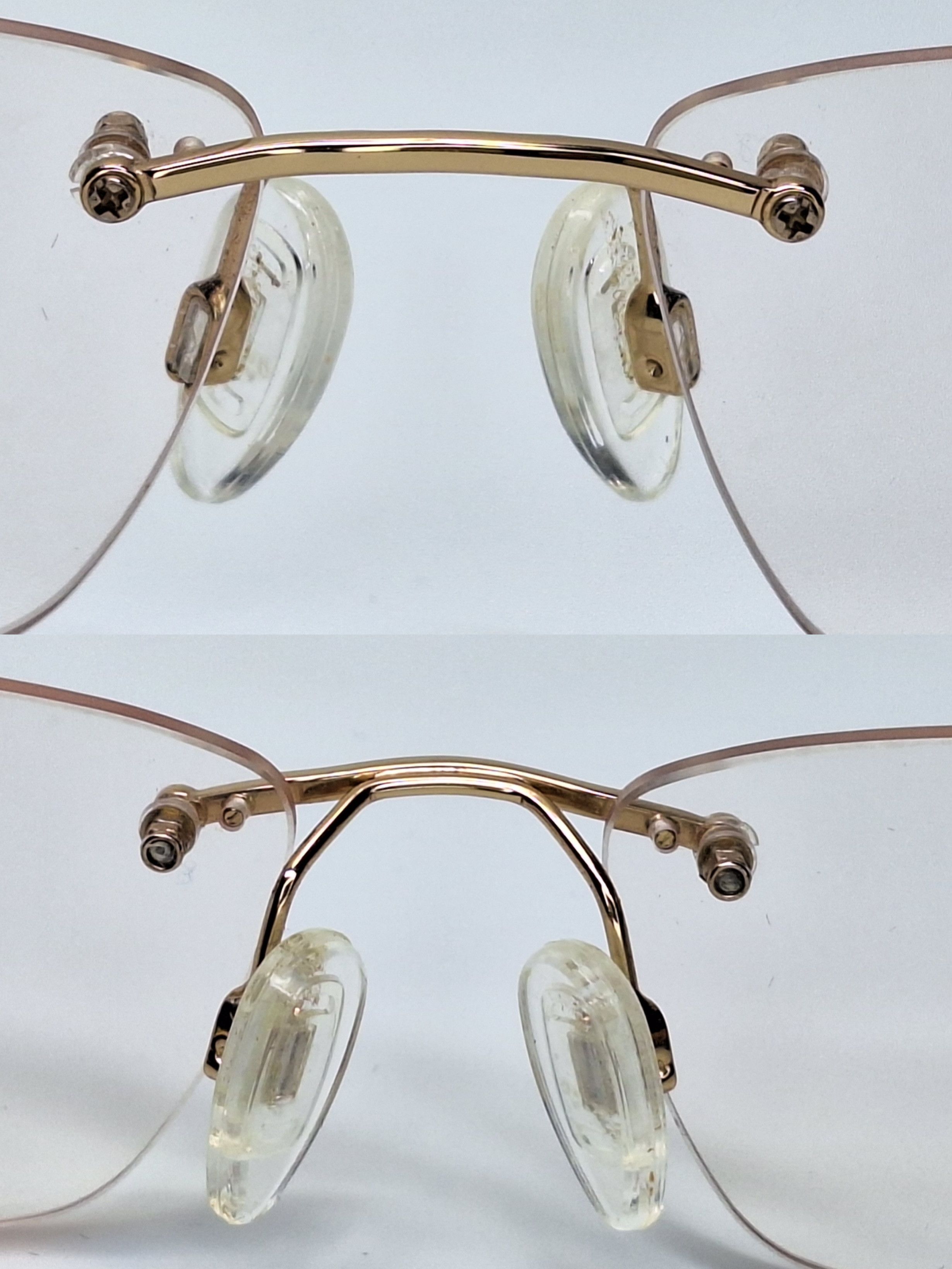 Cazal Vintage Cazal High-End Rimless Eyeglass Frame Luxury Rare Size ONE SIZE - 8 Thumbnail
