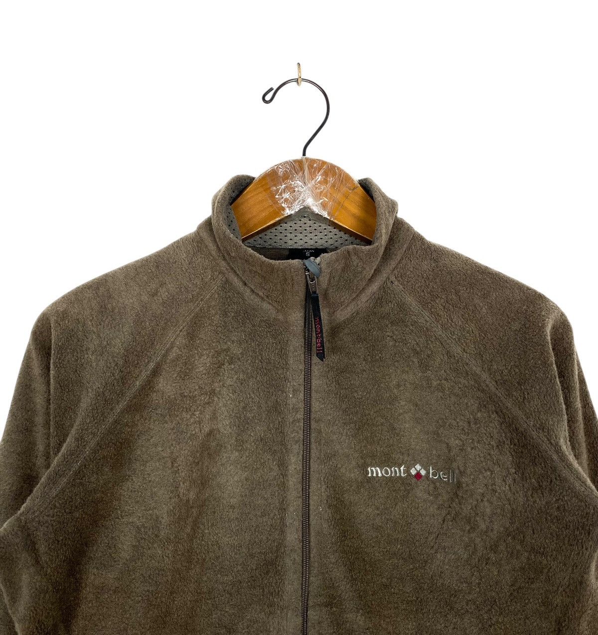 Montbell Rare‼️ Montbell Zipper Fleece Small Logo Size US XS / EU 42 / 0 - 4 Thumbnail