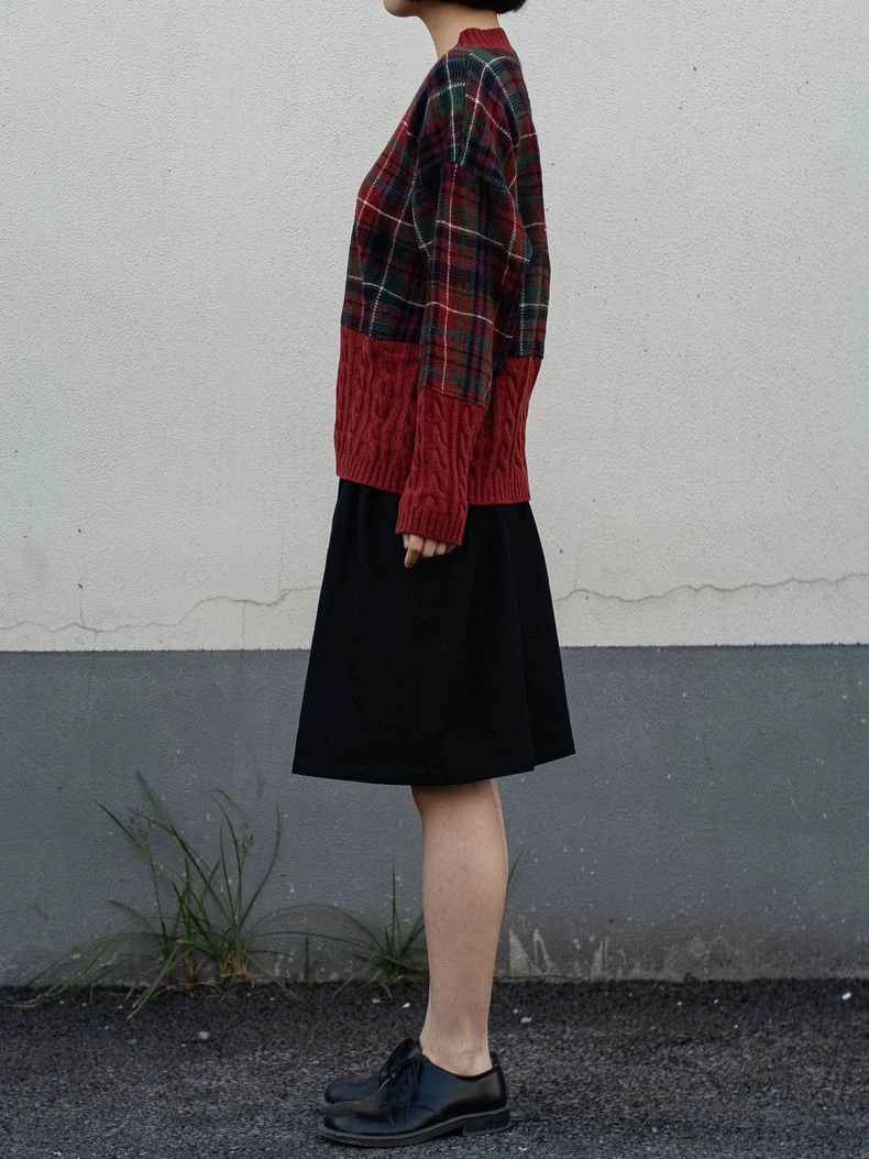 Kenzo KENZO Red checkered knit sweater Size M / US 6-8 / IT 42-44 - 3 Thumbnail