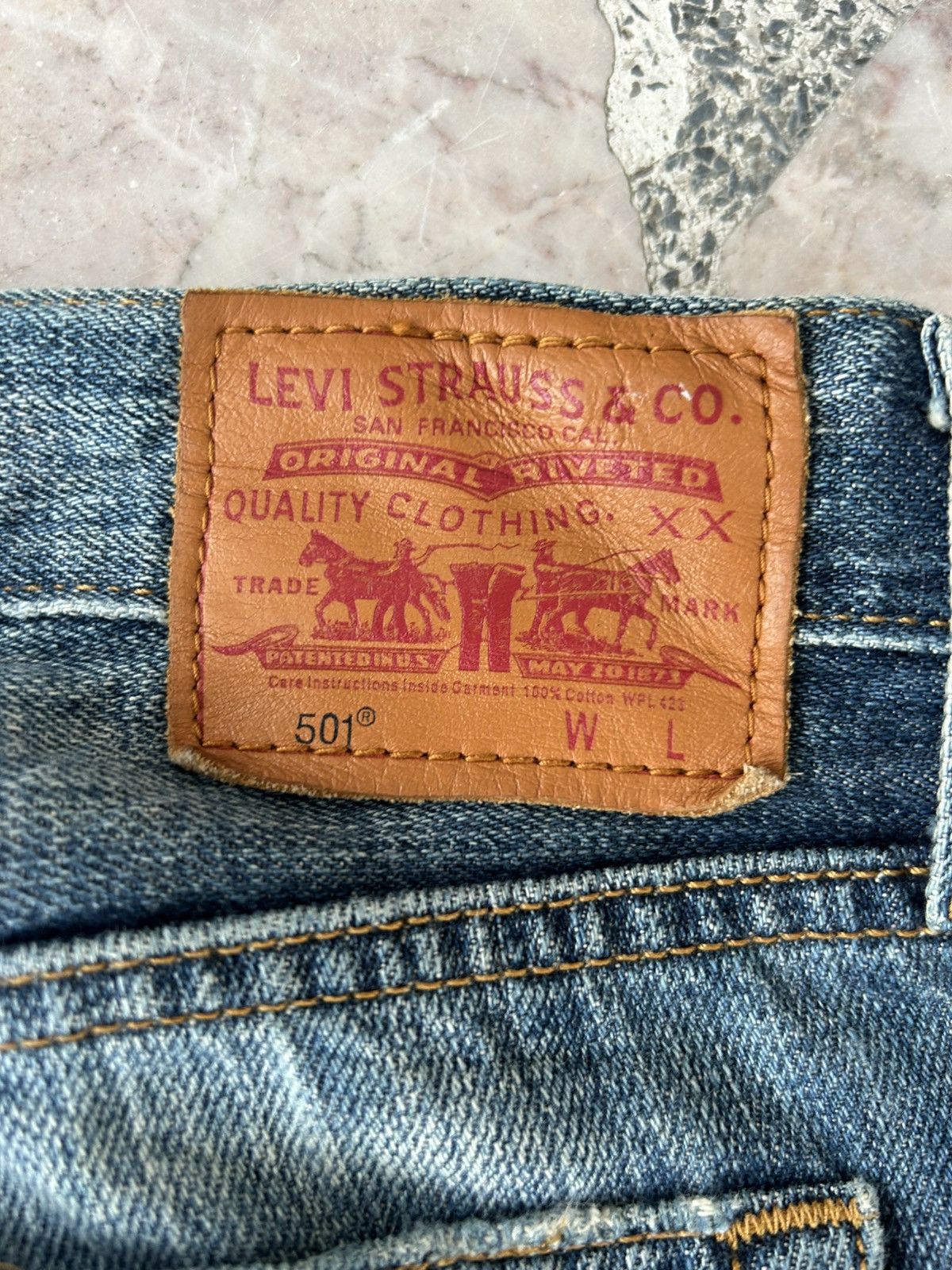 Levi's Levis Vintage 501 Ripped Jeans Size US 30 / EU 46 - 12 Thumbnail