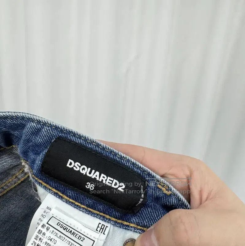 Dsquared2 DSQUARED2 Light Blue Denim Logo Jeans for Women . Size 23" - 6 Thumbnail