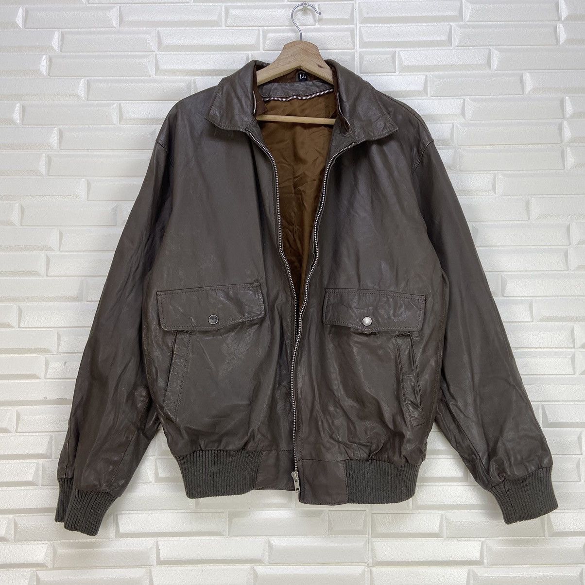 Leather Vintage A-2 Leather Jacket Western Style Size US S / EU 44-46 / 1 - 3 Thumbnail