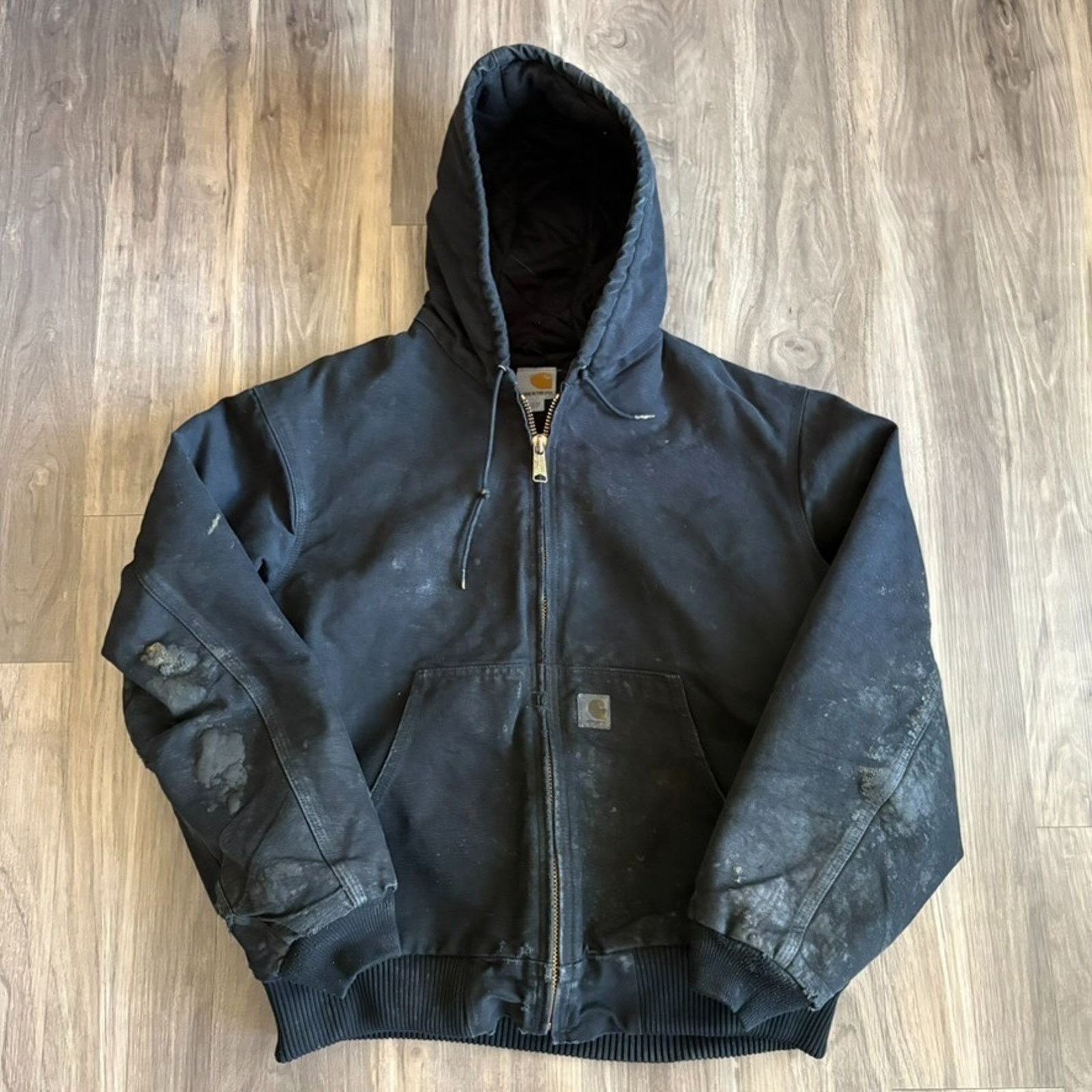 Carhartt × Vintage Vintage Carhartt J140 Canvas Jacket Men’s Size L Black Size US L / EU 52-54 / 3 - 7 Thumbnail