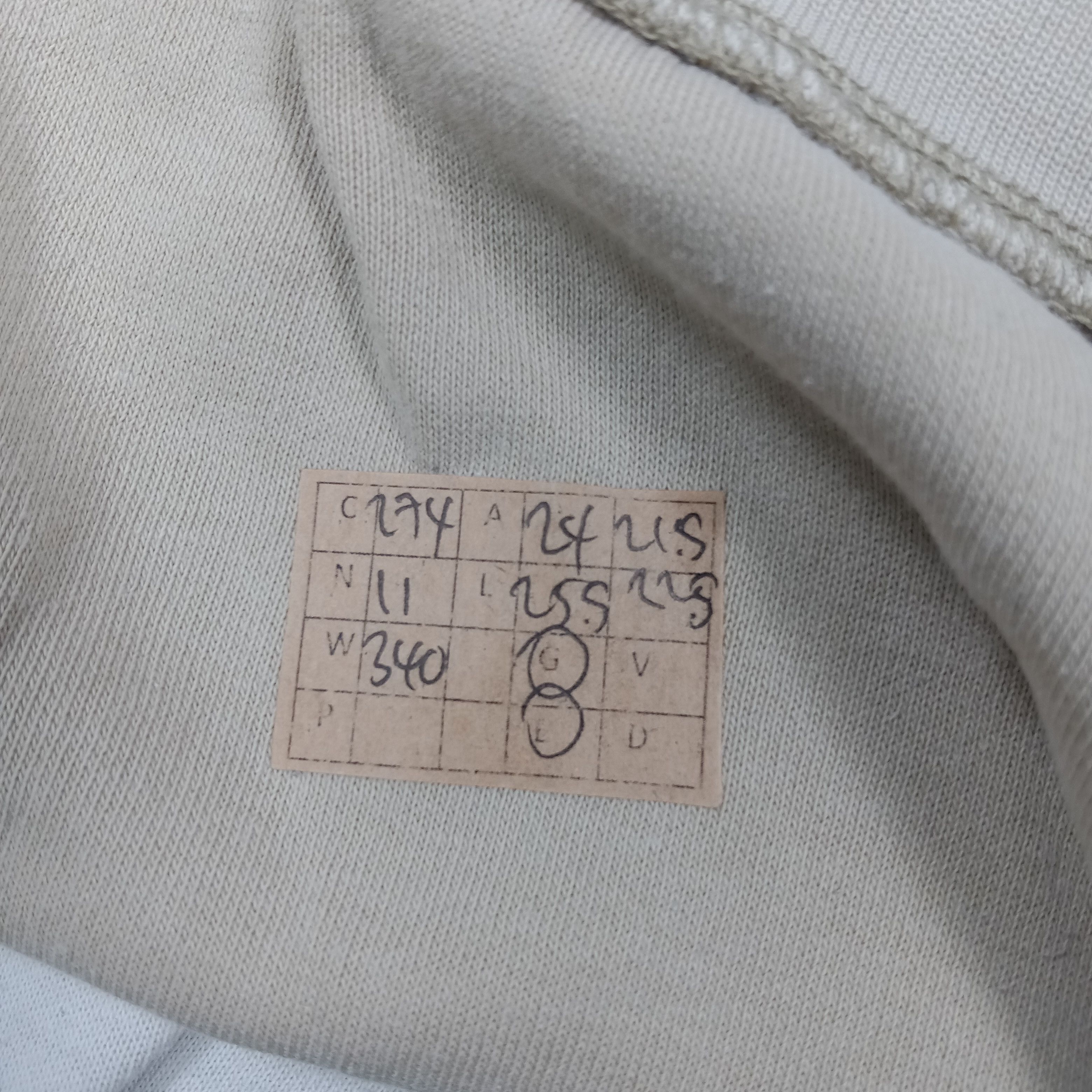 Burberry Burberry Nova Check Pocket Sweatshirt C274N11 Size US L / EU 52-54 / 3 - 11 Thumbnail