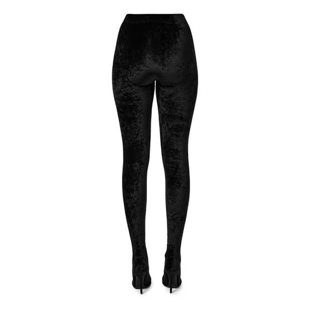 Balenciaga o1g2r1mq0924 Leggings in Black Size 27" / US 4 / IT 40 - 2 Thumbnail