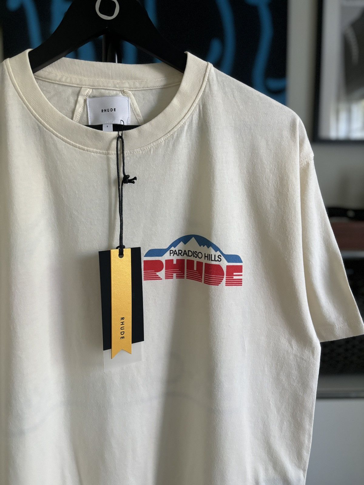 Rhude 🏁 RHUDE RACING PARADISO TEE Size US XL / EU 56 / 4 - 3 Thumbnail