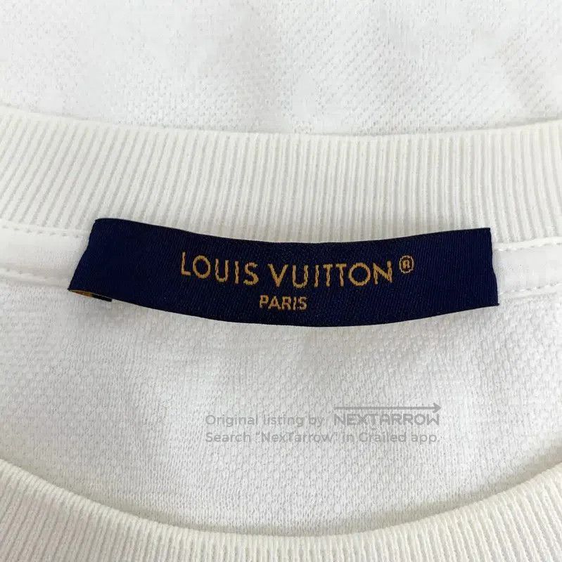 Louis Vuitton Louis Vuitton White Cotton Men's T-Shirt XL . Size US XL / EU 56 / 4 - 5 Thumbnail