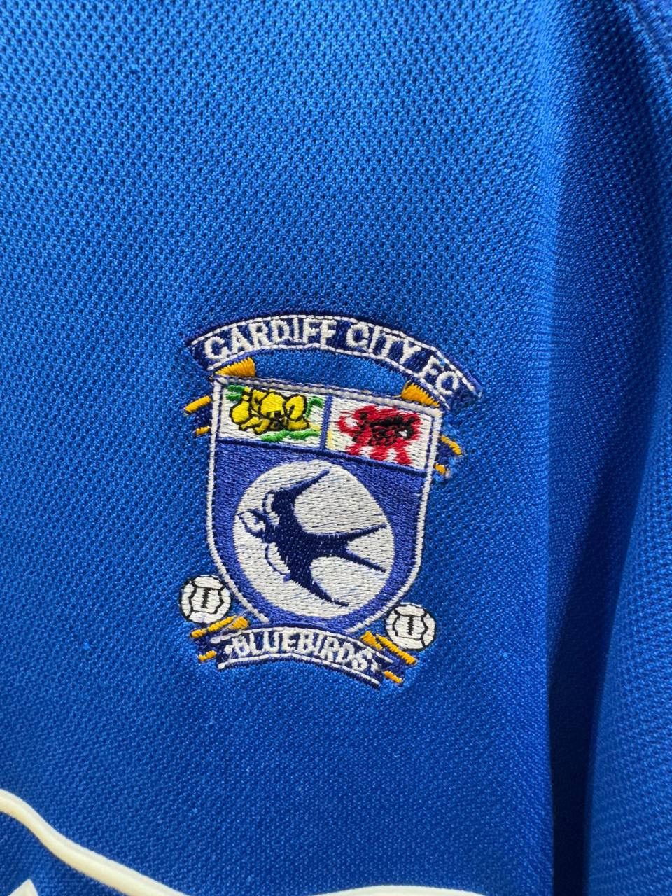 Puma CARDIFF CITY 2002-03 HOME FOOTBALL SHIRT SOCCER JERSEY PUMA Size US L / EU 52-54 / 3 - 6 Thumbnail