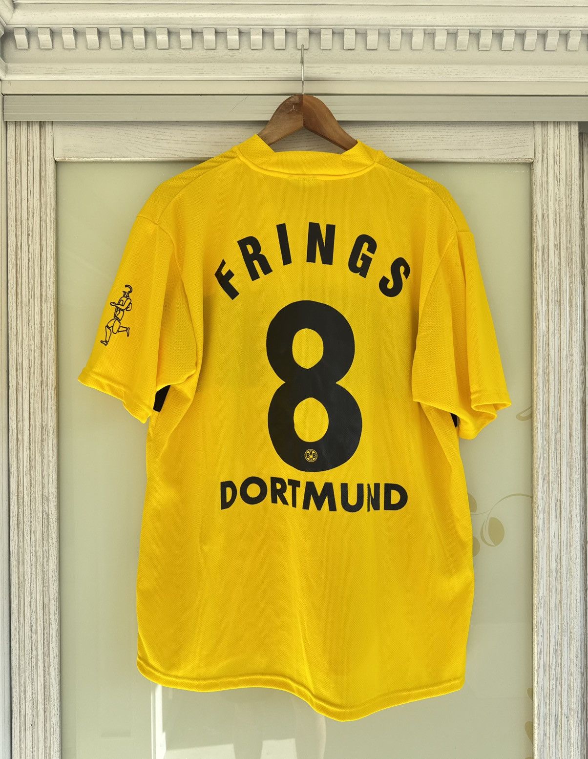 Vintage Frings #8 Borussia Dortmund 2001-2003 Vintage Soccer Jersey Size US XL / EU 56 / 4 - 1 Thumbnail