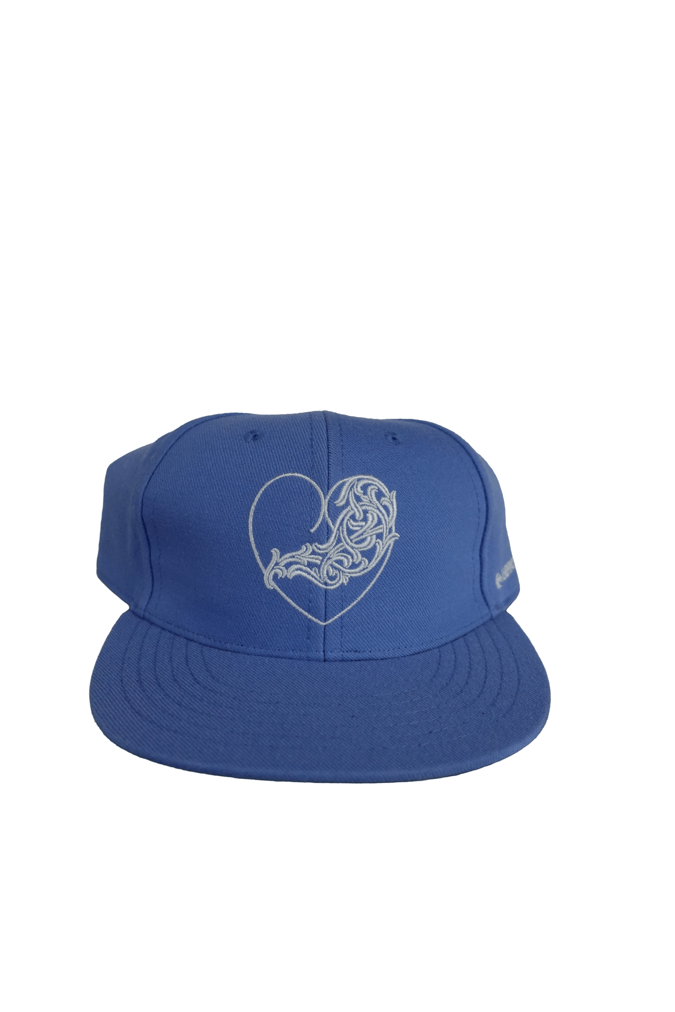 Chrome Hearts CHROME HEARTS VINE HEART FITTED HAT BLUE Size ONE SIZE - 1 Thumbnail