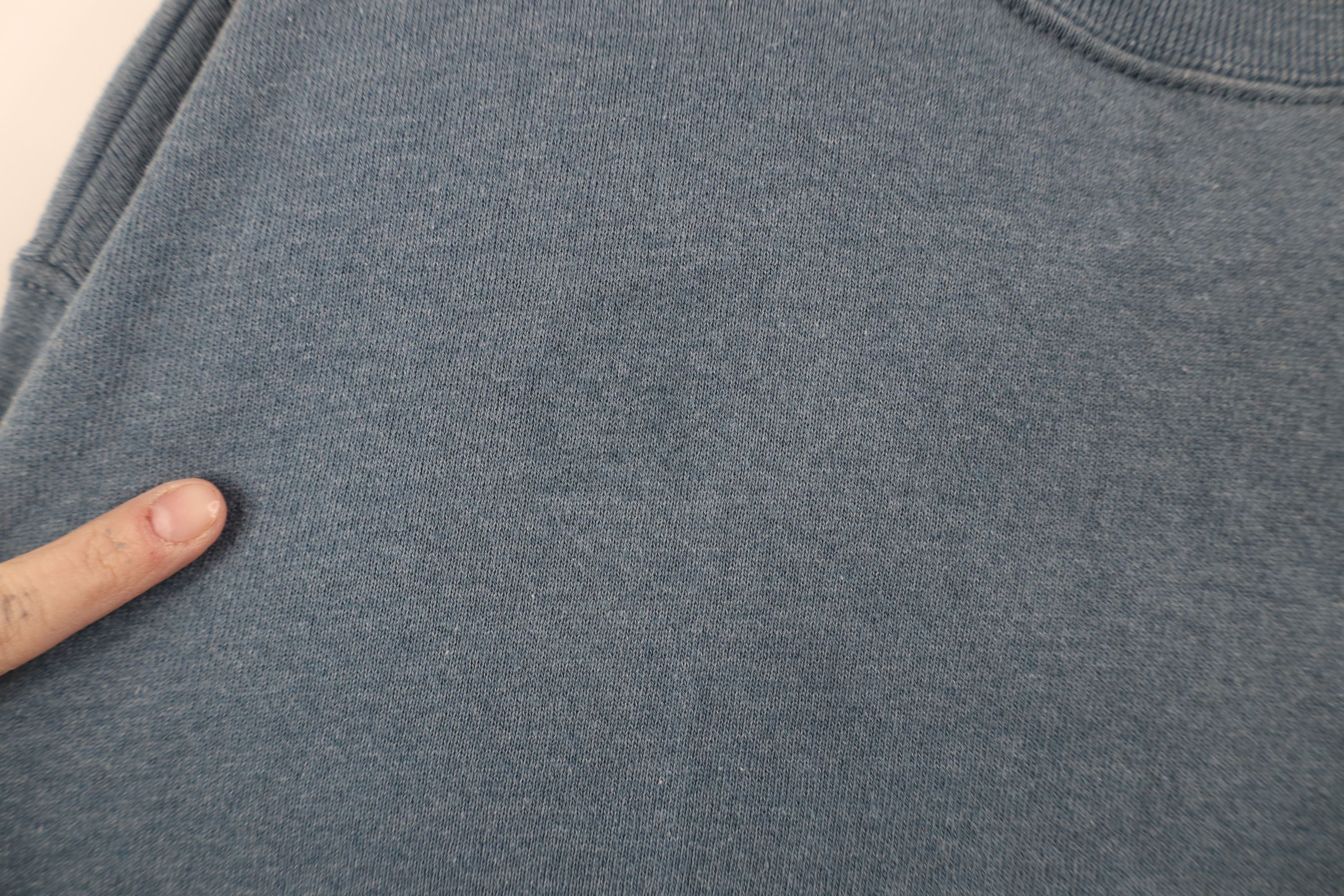 Vintage Vintage 90s Streetwear Heavyweight Crewneck Sweatshirt Blue Size US XL / EU 56 / 4 - 4 Thumbnail