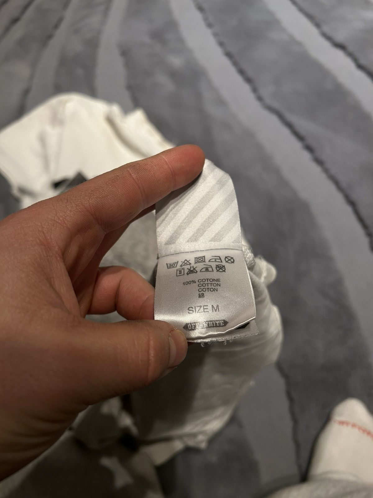 Off-White × Virgil Abloh OFF WHITE 2014 CARAVAGGIO TEE SHIRT Size US M / EU 48-50 / 2 - 8 Thumbnail