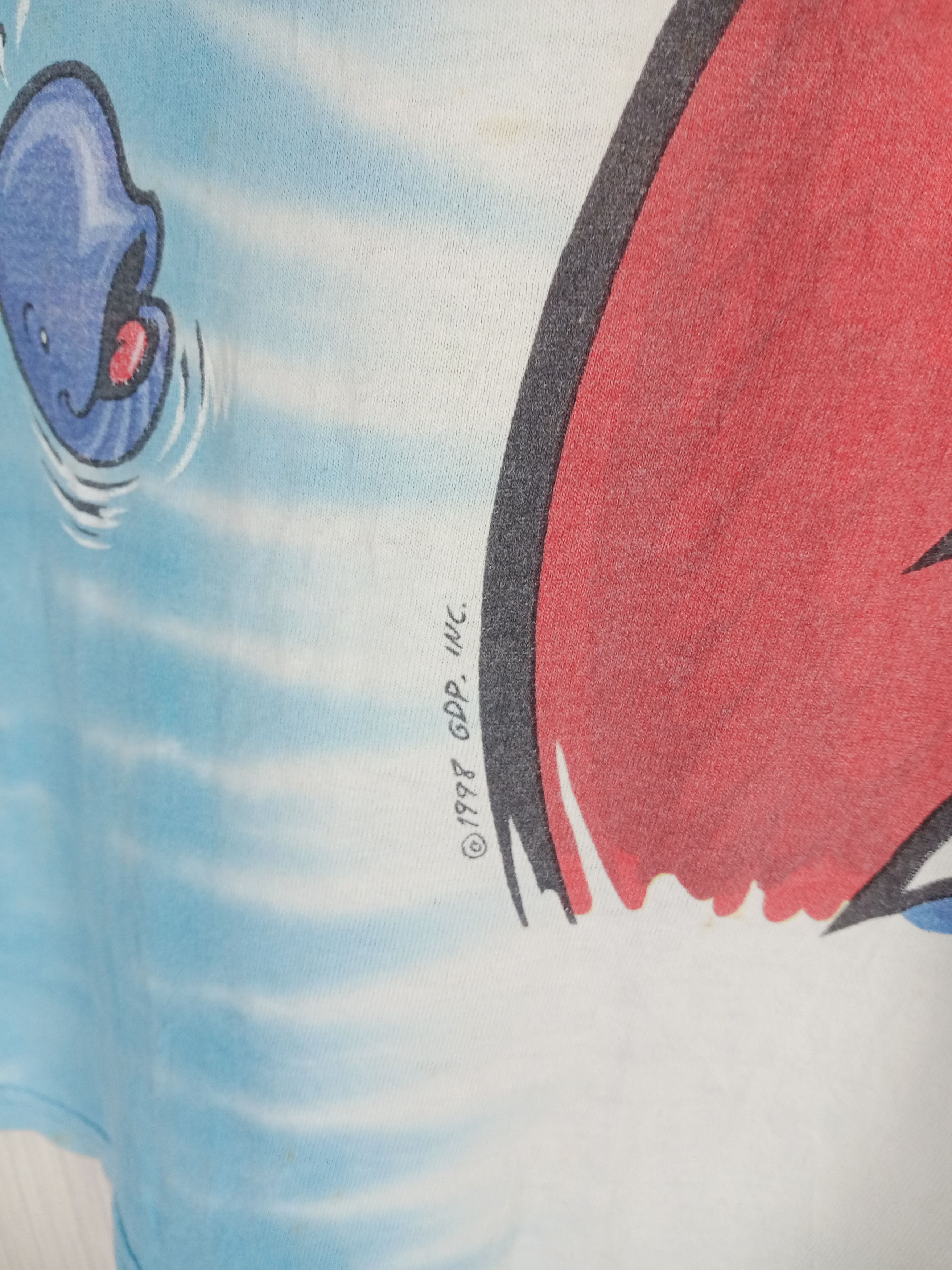 Grateful Dead × Liquid Blue Very Rare Vintage 90s Grateful Dead Band Distressed Tshirt Size US XL / EU 56 / 4 - 4 Thumbnail