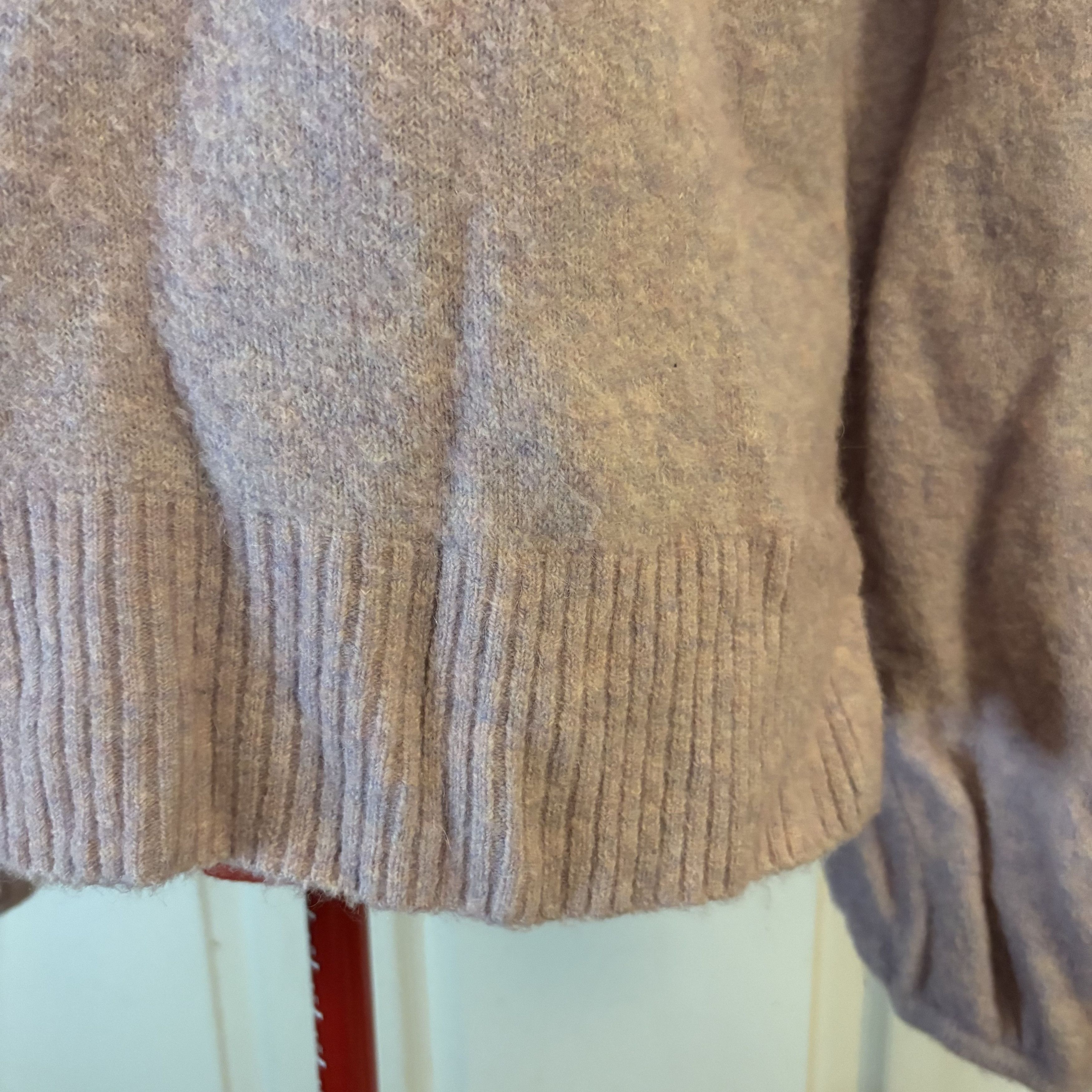 Madewell Madewell Payton Pullover Heather Lilac Sweater size M Size M / US 6-8 / IT 42-44 - 4 Thumbnail