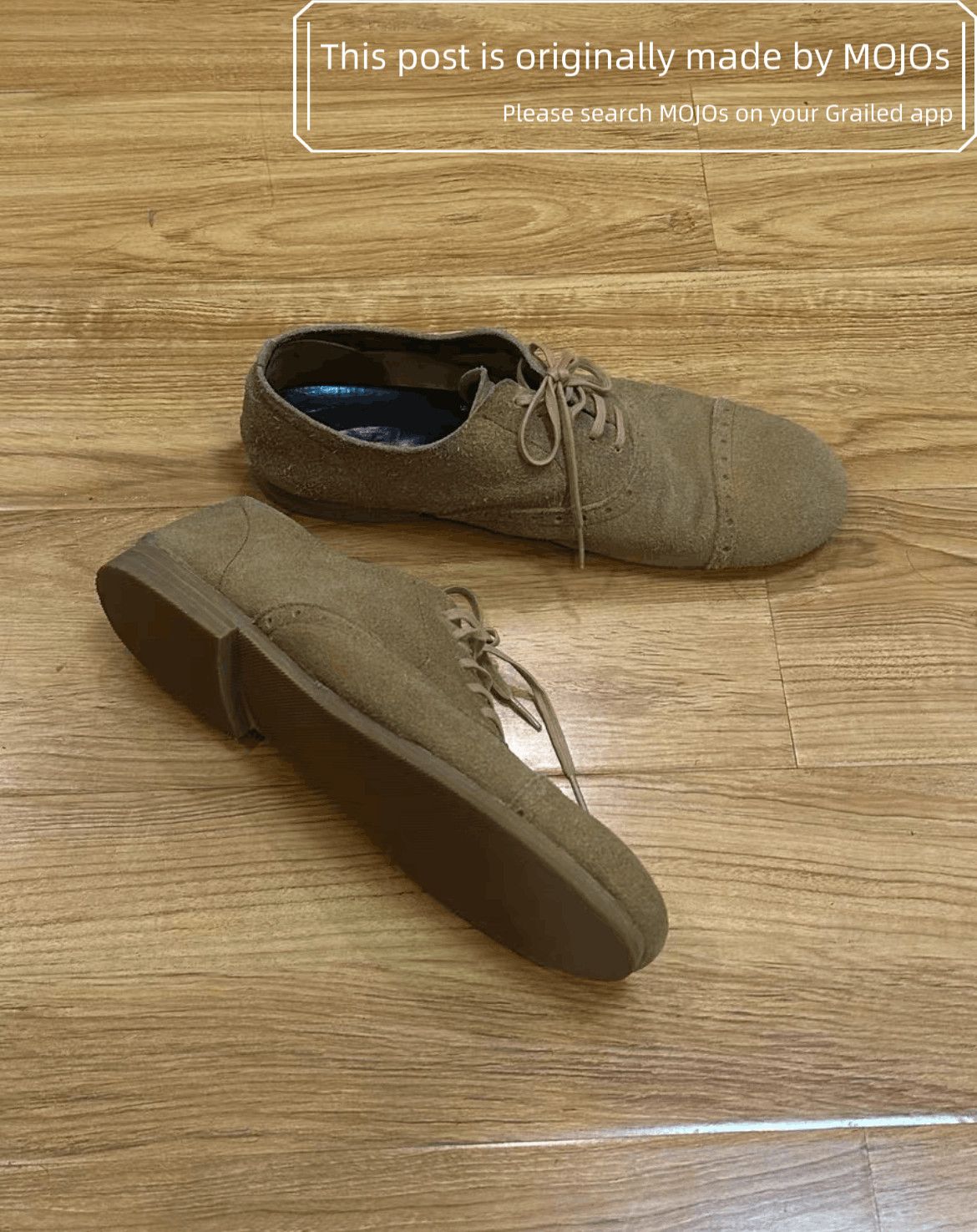 Comme des Garcons Sz 26 Comme Des Garcons 04SS Suede Derby Size US 8 / EU 41 - 3 Thumbnail