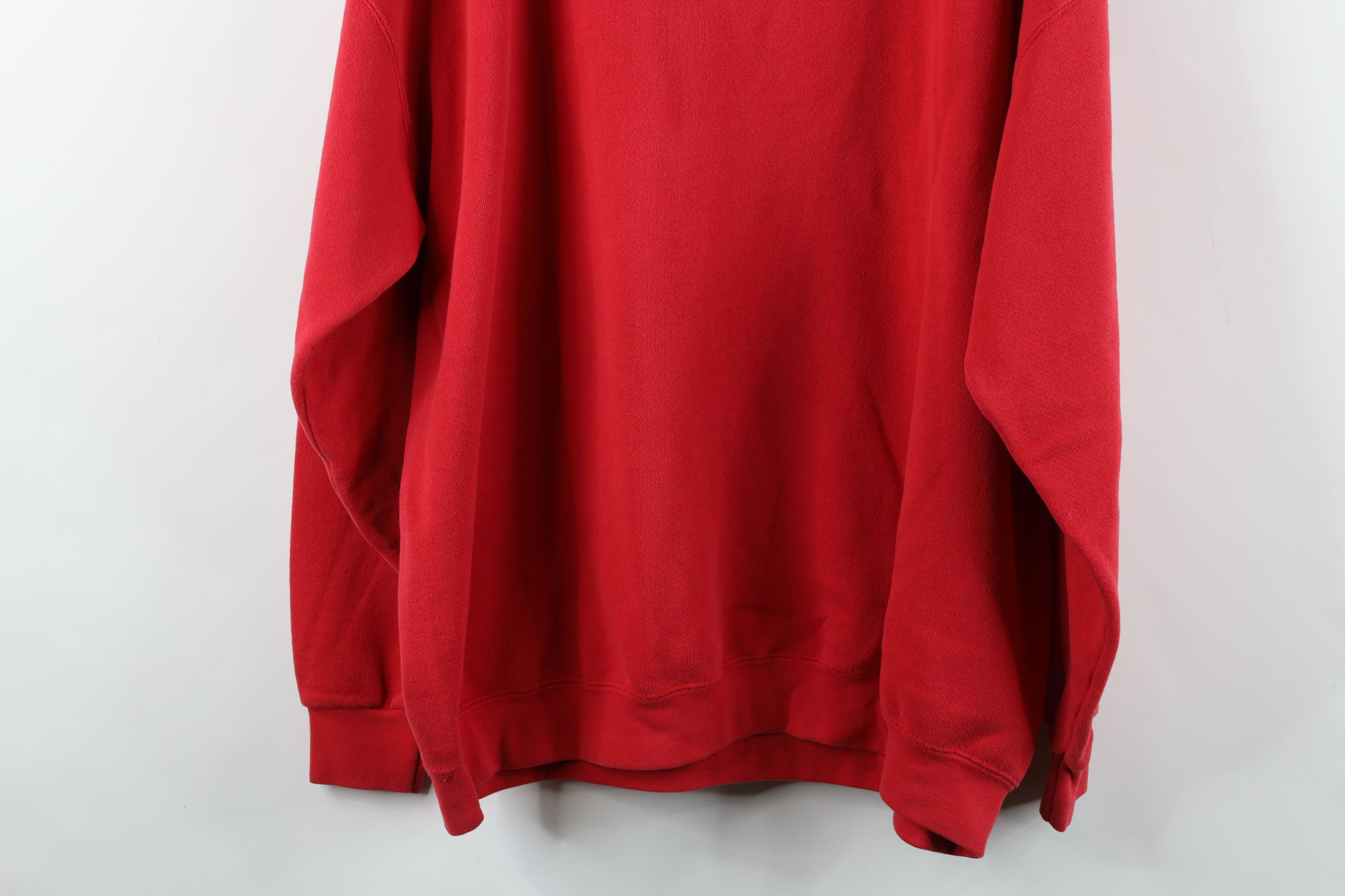Vintage Vintage 90s Terra Community College Sweatshirt USA Red Size US XXL / EU 58 / 5 - 13 Thumbnail