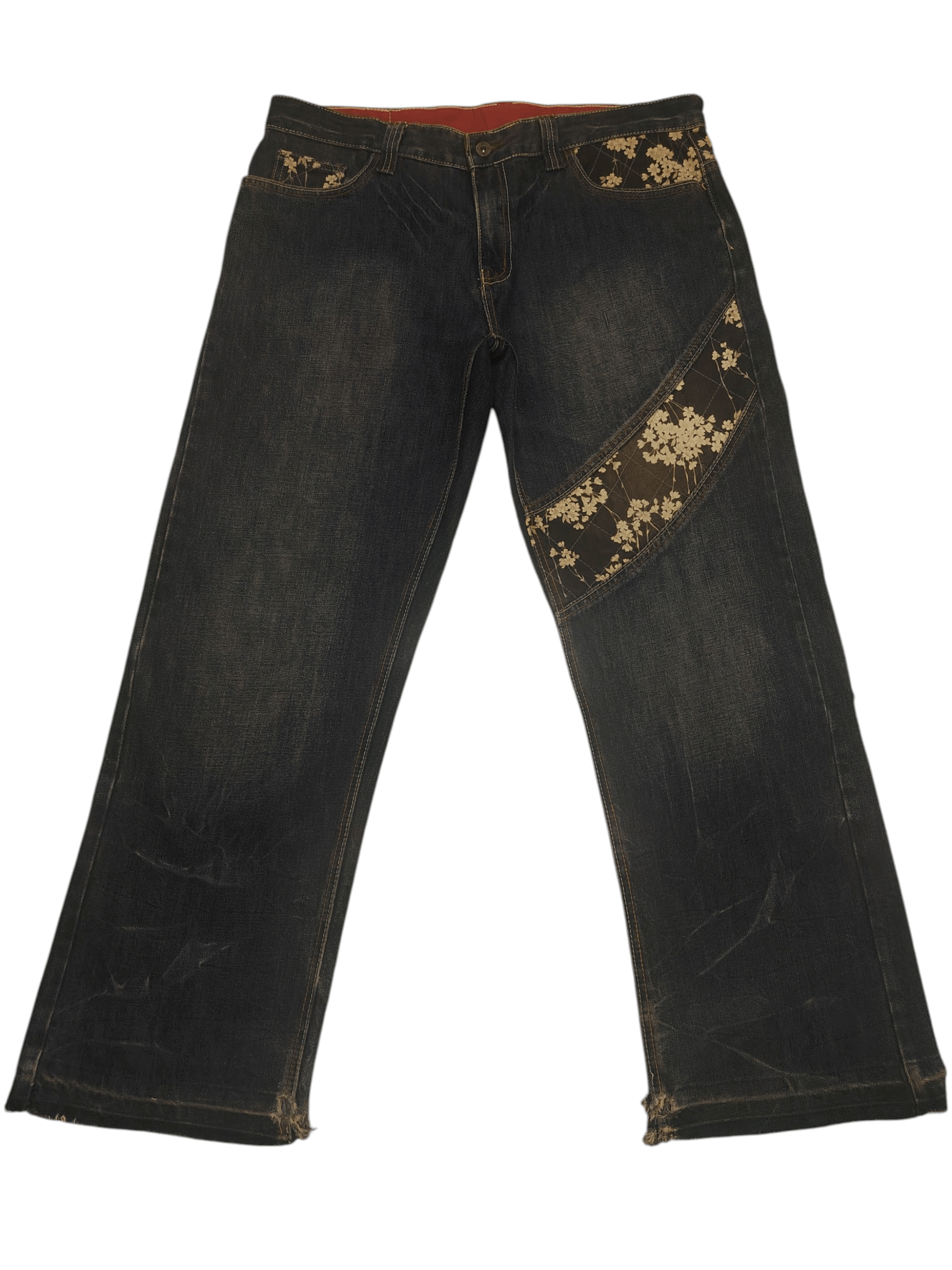 Karakuri Tamashii Rare Infinity Back Pocket Embroidered Karakuri style Size US 38 / EU 54 - 2 Thumbnail