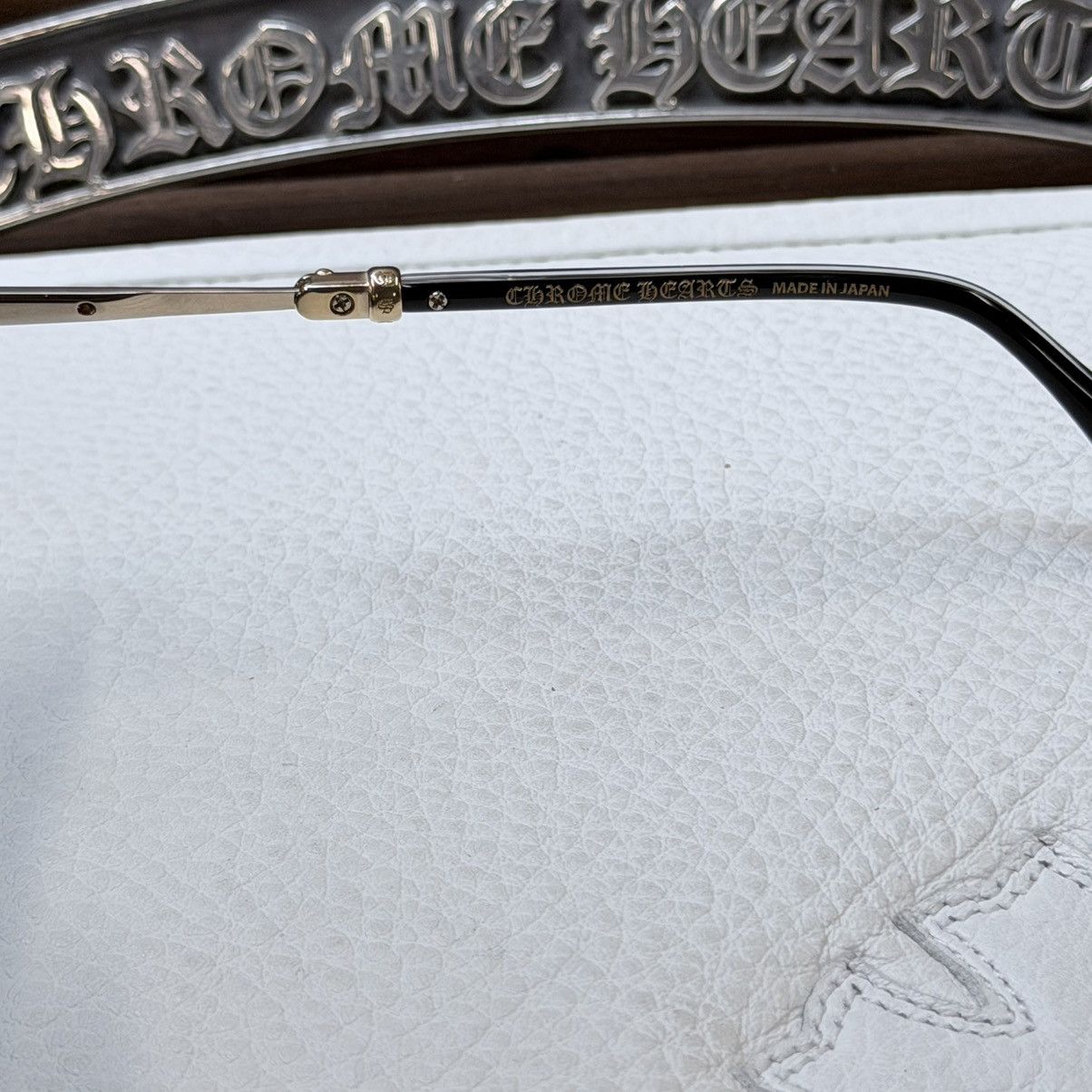 Chrome Hearts Chrome Hearts Strapadictome ‘Ocean’s Depth’ Sunglasses Size ONE SIZE - 7 Thumbnail