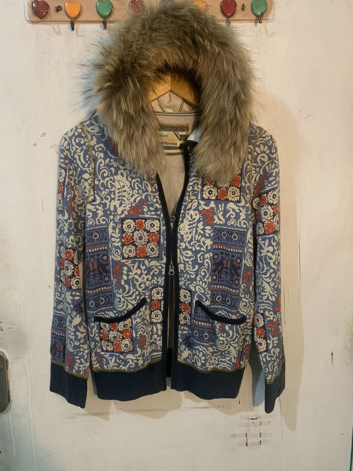 Hysteric Glamour × If Six Was Nine × Le Grande Bleu (L.G.B.) Japanese Navajo Fur Hoodie Size US S / EU 44-46 / 1 - 3 Thumbnail