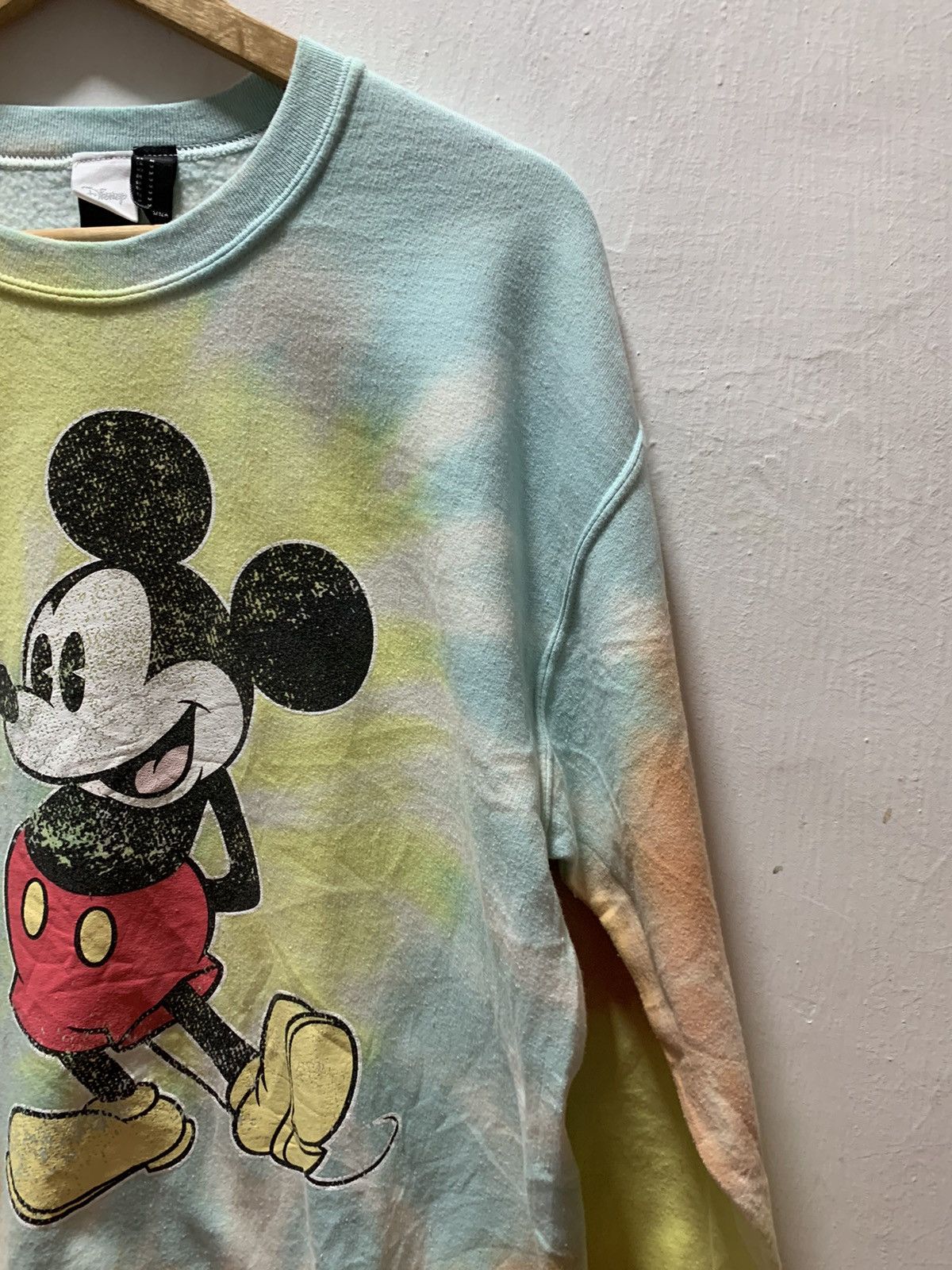 Mickey Mouse Vintage Y2K DisneyTie Dye Mickey Mouse Sweatshirt Size US M / EU 48-50 / 2 - 7 Thumbnail