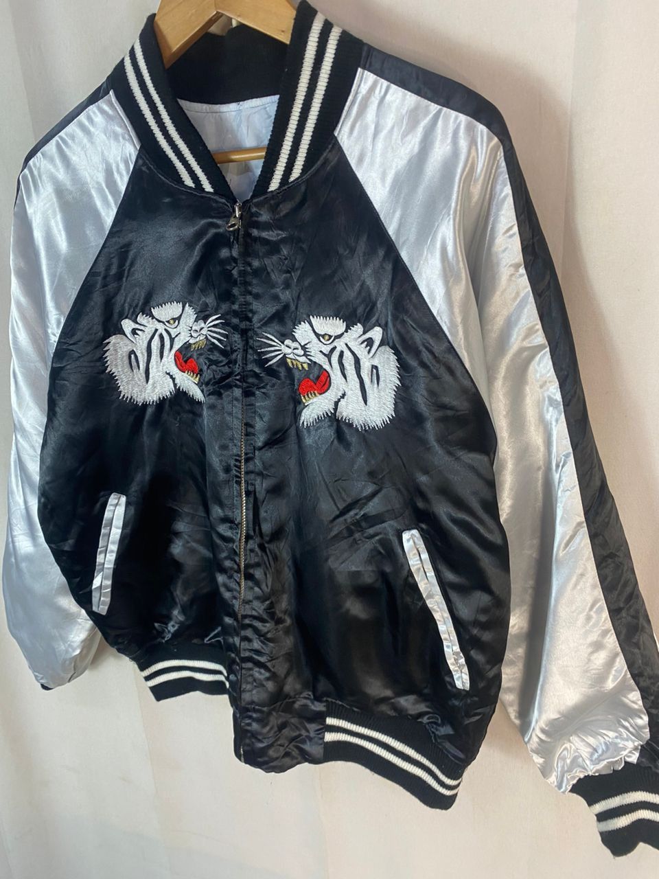 Other Sukajan embroidered printed zipper jacket Size US M / EU 48-50 / 2 - 3 Thumbnail
