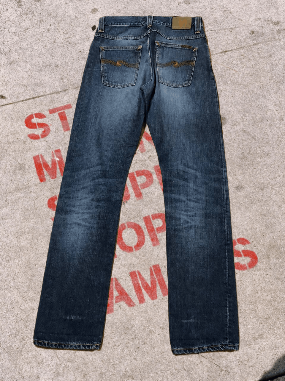Nudie Jeans Nudie Grim Tim Organic Cotton Slim Straight Jeans Size US 30 / EU 46 - 1 Thumbnail