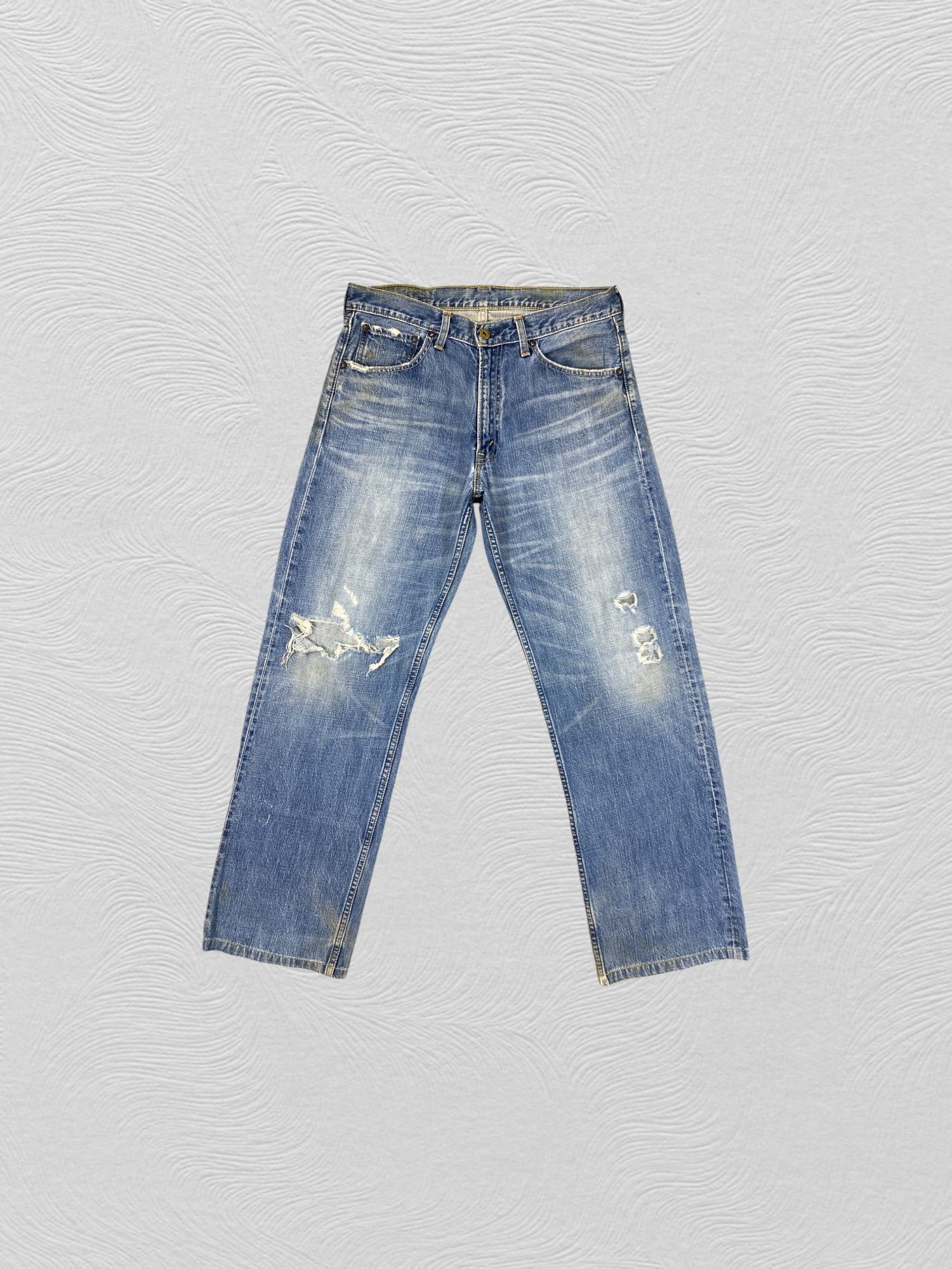 Levi's Distressed Blue Vintage Levi's 503 33x29.5 Denim -SJ160 Size US 33 - 1 Thumbnail