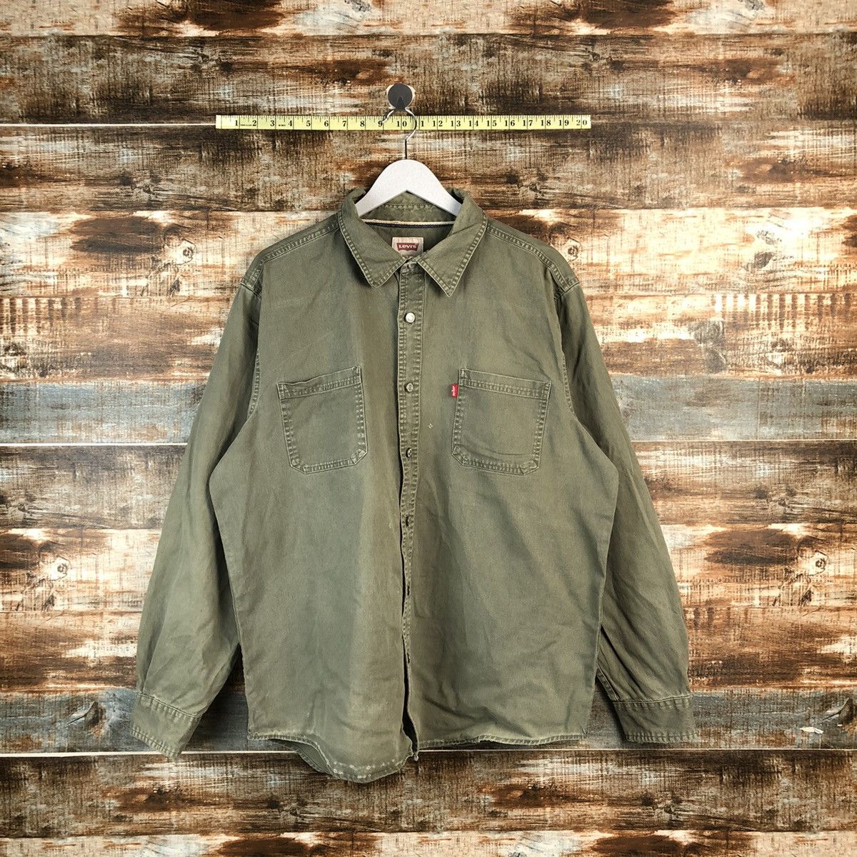 Levi's Levis vintage Green jacket #A2552 Size US XL / EU 56 / 4 - 1 Thumbnail