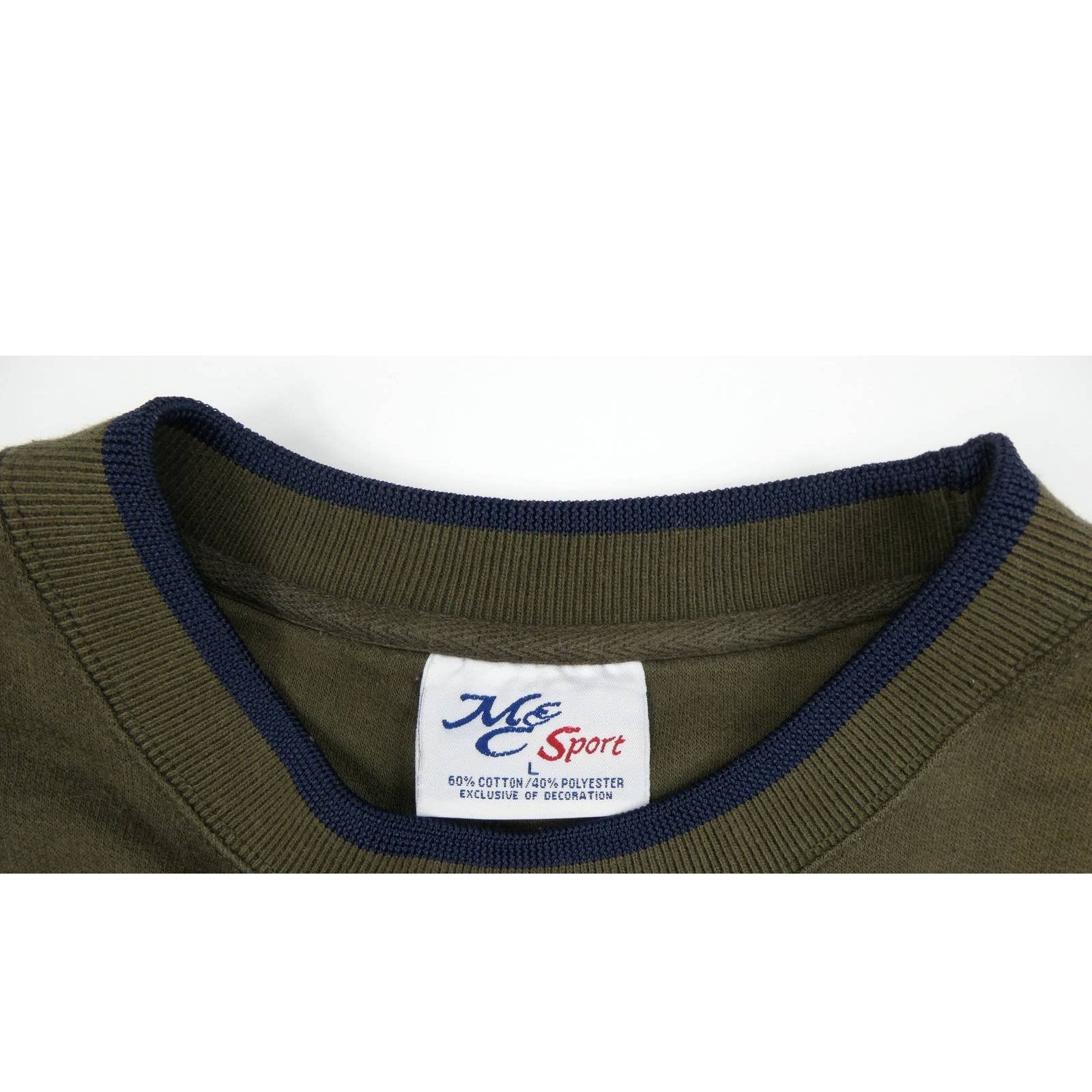 Golf le Fleur MCCC Sport golf "get a grip" sweatshirt, large, olive green Size US L / EU 52-54 / 3 - 3 Thumbnail