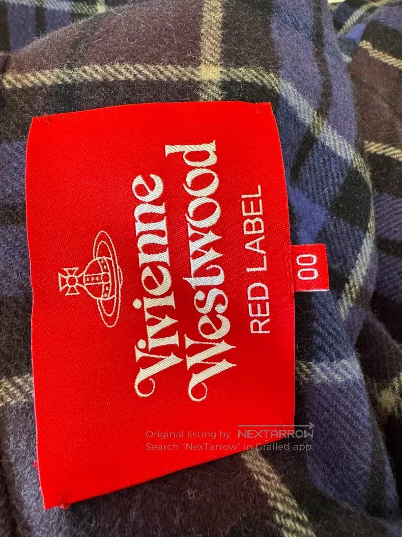 Vivienne Westwood Vivienne Westwood size 00 Blue and Purple Plaid Double-side Size M / US 6-8 / IT 42-44 - 8 Thumbnail