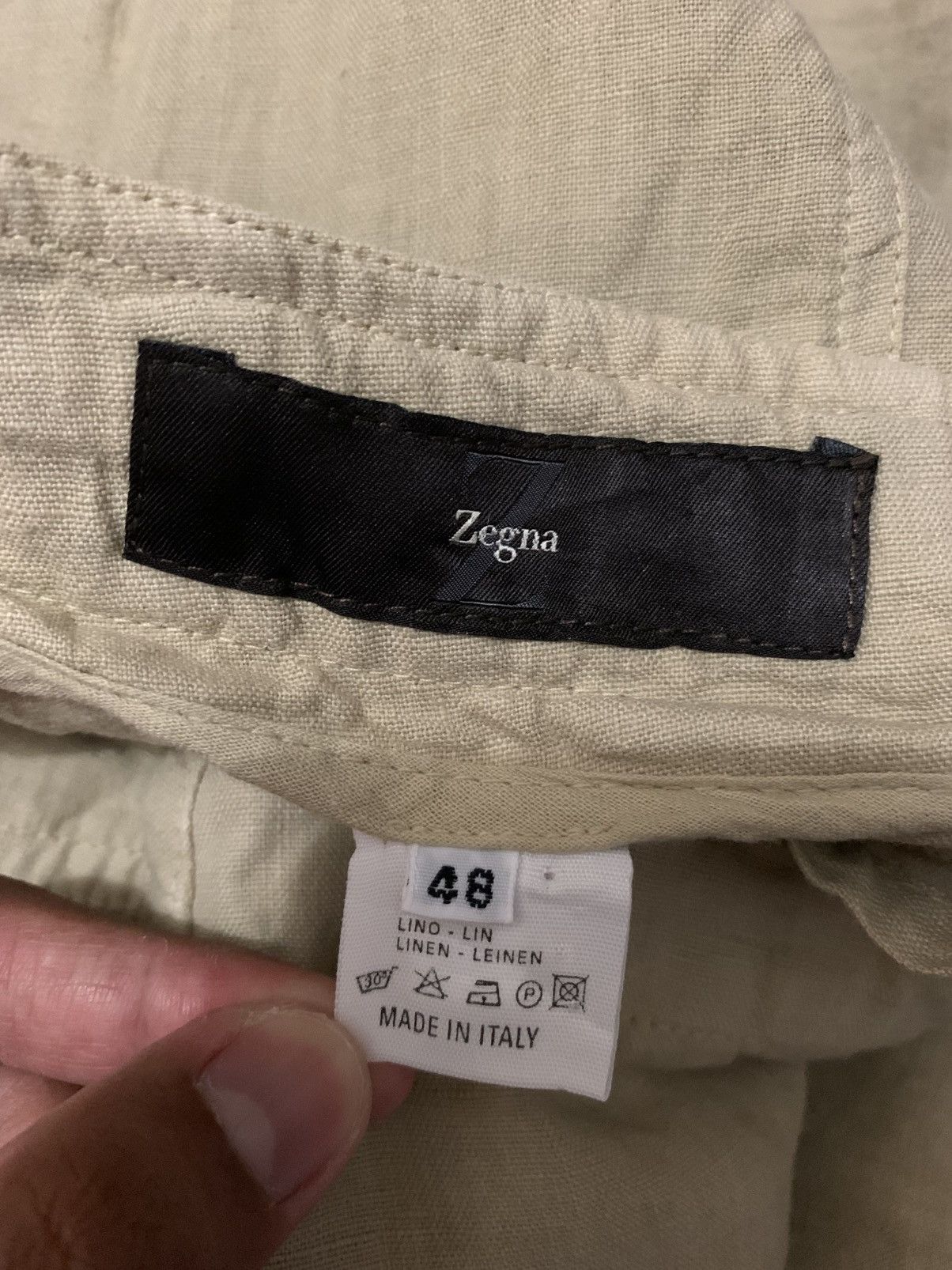 Ermenegildo Zegna × Z Zegna Zegna Linen pants Size US 33 - 7 Thumbnail