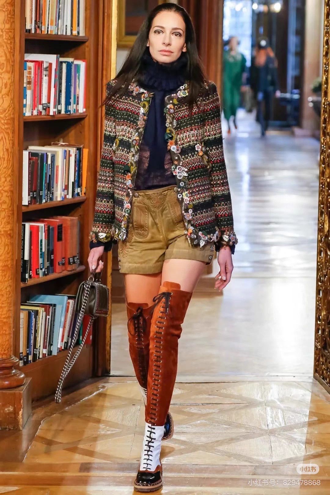 Chanel Chanel Women's 15A Salzburg Colored Tweed Jacket Size XS / US 0-2 / IT 36-38 - 8 Thumbnail