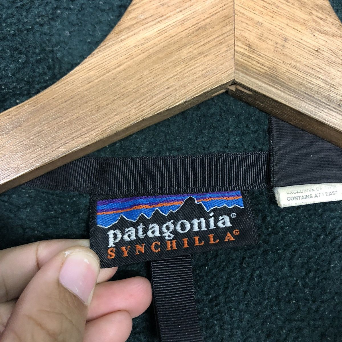 Patagonia 🔥RICH GREEN FLEECE SHERPA DIP PILE PATAGONIA SYNCHILLA Size US L / EU 52-54 / 3 - 19 Thumbnail