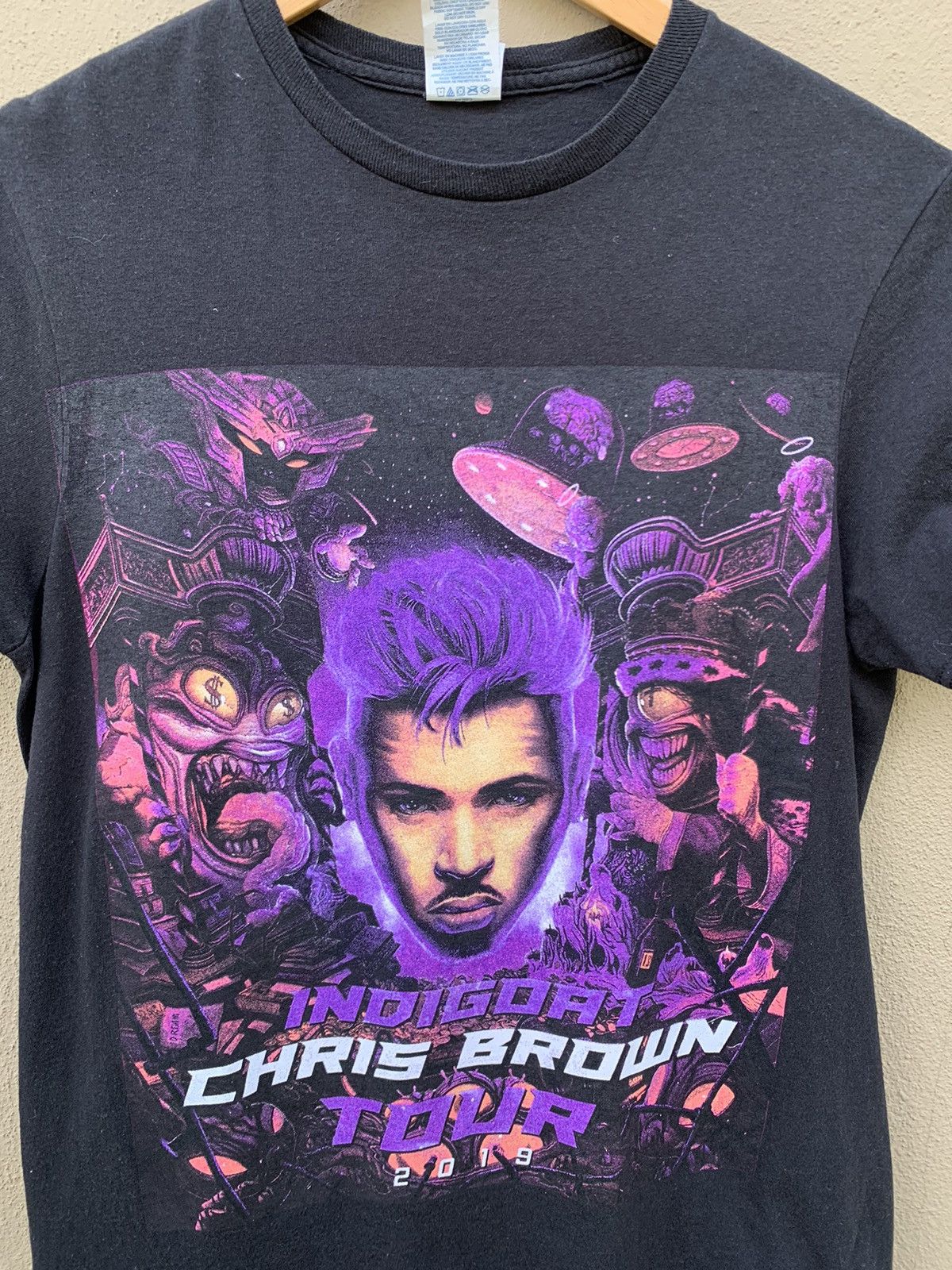 Rap Tees Christ Brown Indigo Tour Rap Tee Size US S / EU 44-46 / 1 - 4 Thumbnail