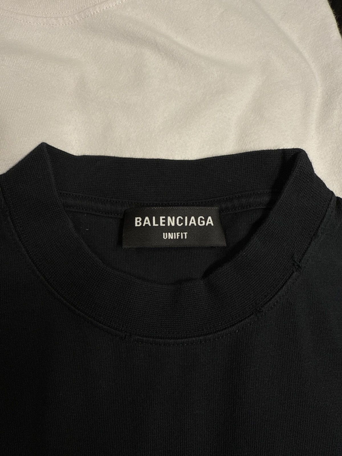 Balenciaga Destroyed Double B shirt
