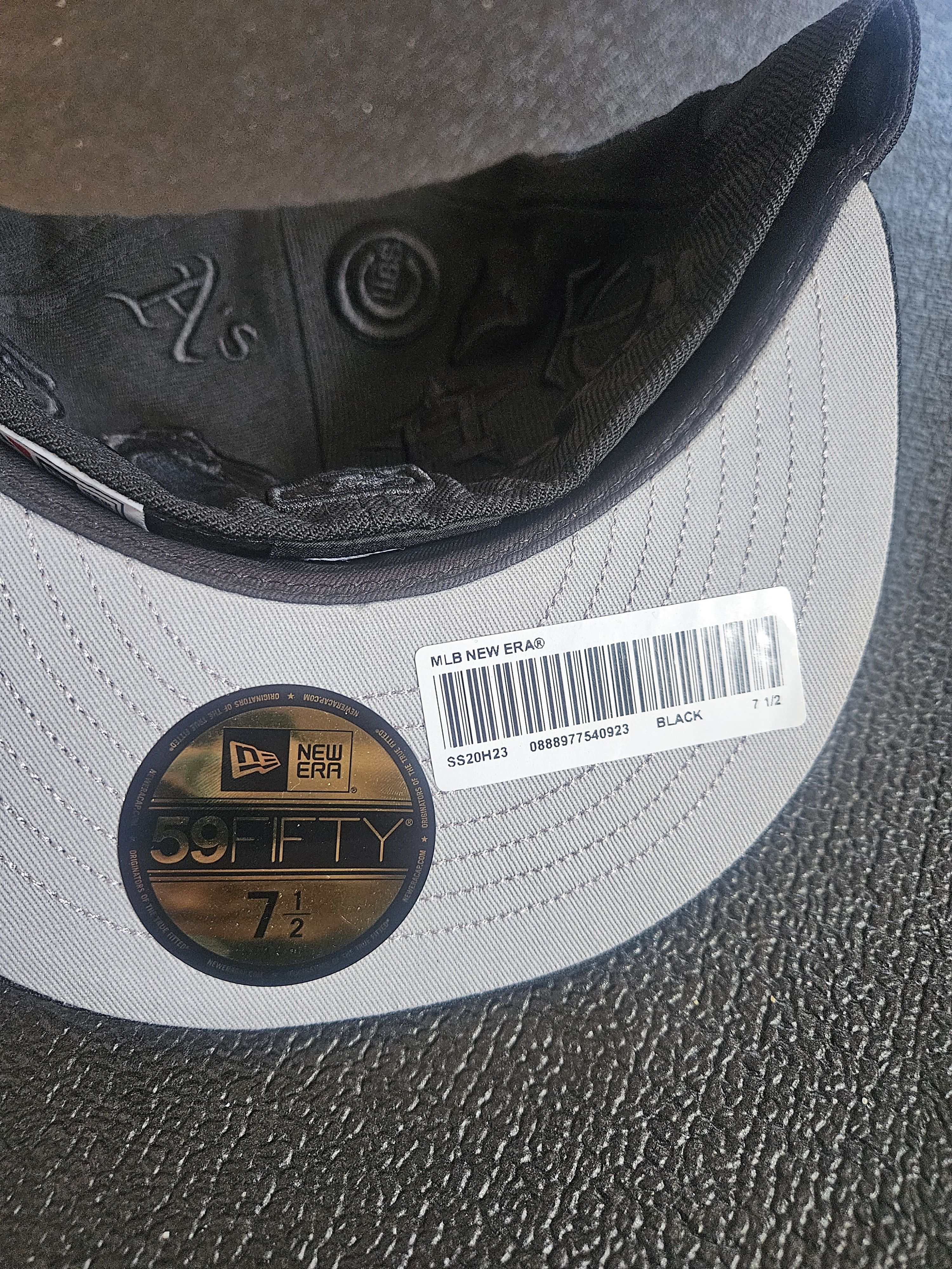 Supreme Supreme MLB Logos Hat - Black - Size 7 1/2 - NEW Size ONE SIZE - 4 Thumbnail