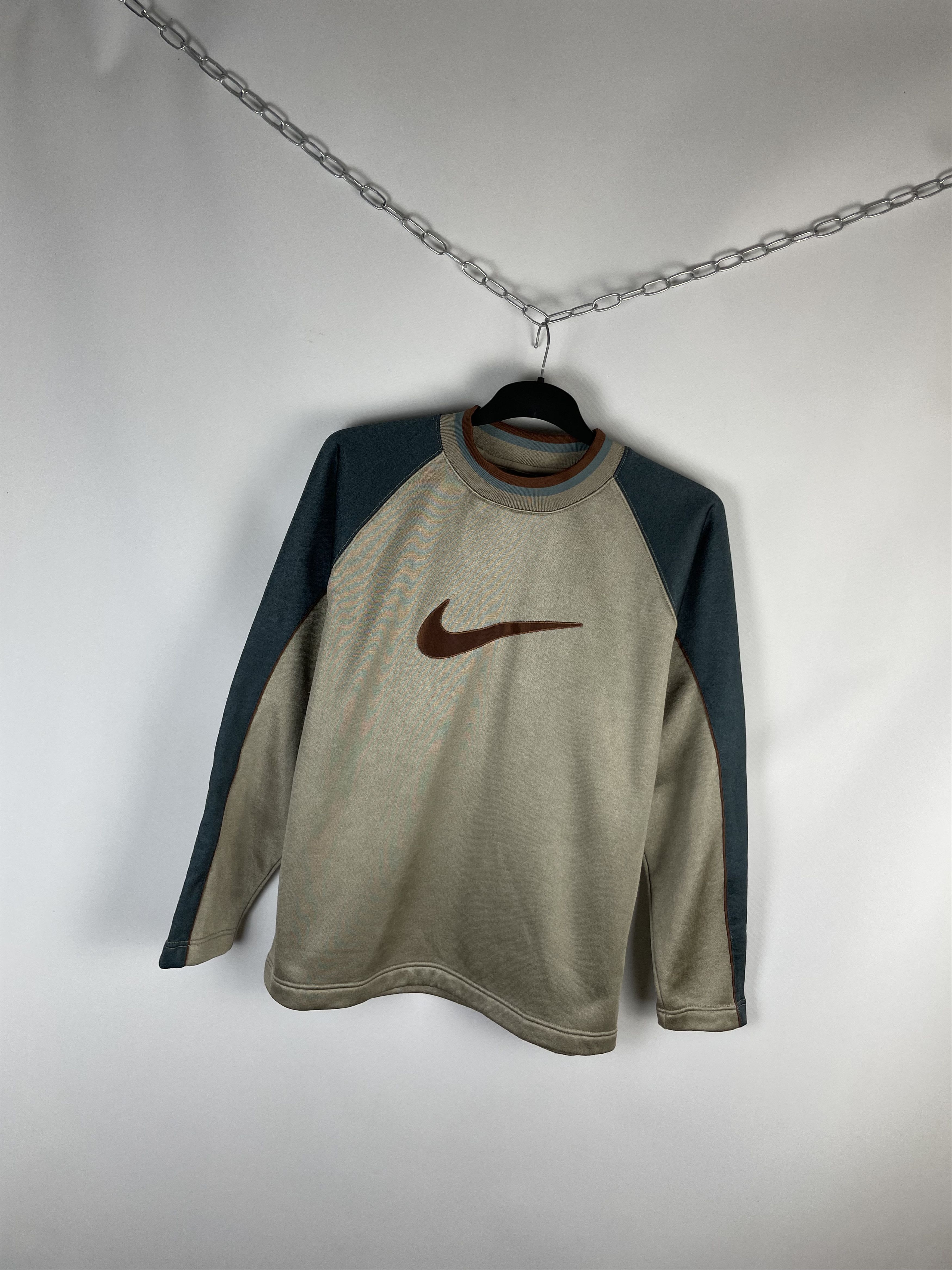 Nike Vintage Nike Big Logo sweatshirt Size US M / EU 48-50 / 2 - 2 Thumbnail