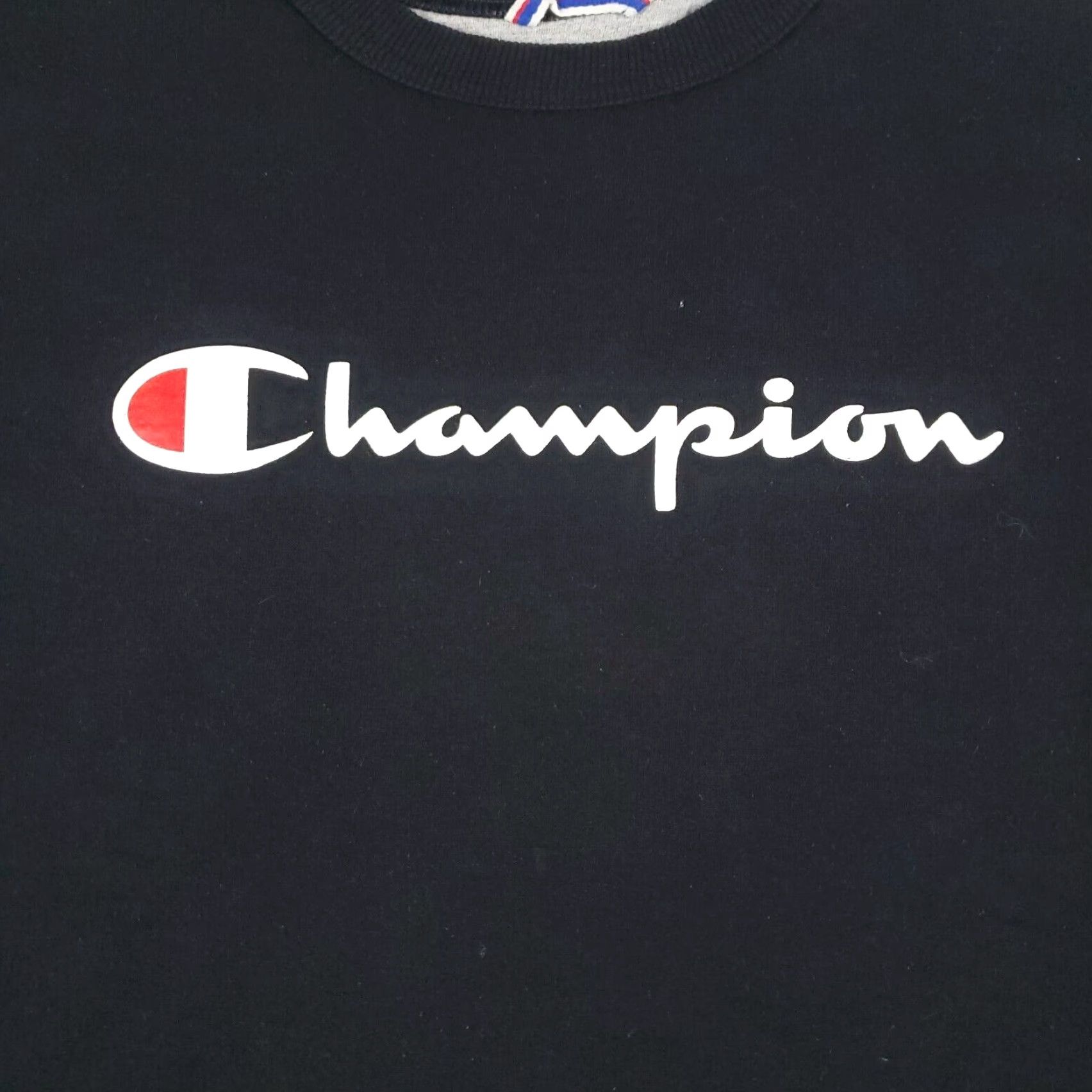 Champion Mens Champion Sweater XL Extra Large Black Casual Pullover Size US XL / EU 56 / 4 - 2 Thumbnail