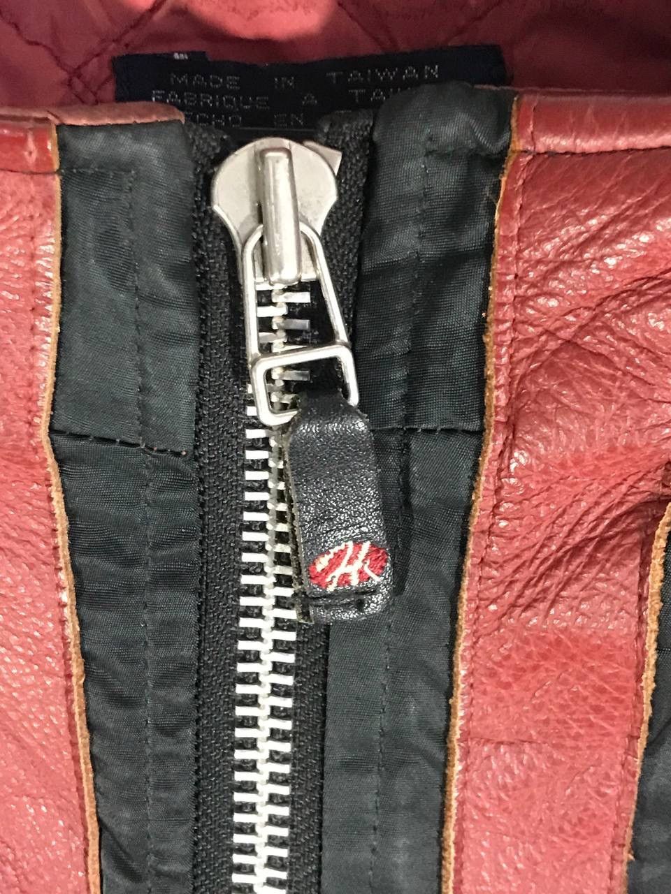 Tommy Hilfiger Vintage tommy hilfiger motorcycle leather jacket racing 35 Size US M / EU 48-50 / 2 - 11 Thumbnail