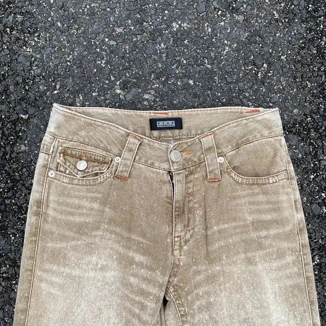 Japanese Brand ‼️ FLARE/BOOTCUT 💥 Japanese F.T.O.F Jeans Flare 28x30 Pants Size US 28 / EU 44 - 3 Thumbnail