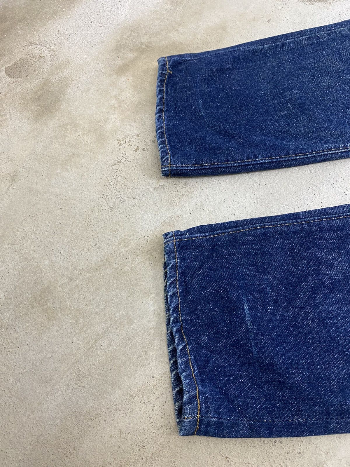 Levi's Vintage 80s Levis 505 Button 8 Zipper Talon Dirty Distress Size US 29 - 7 Thumbnail