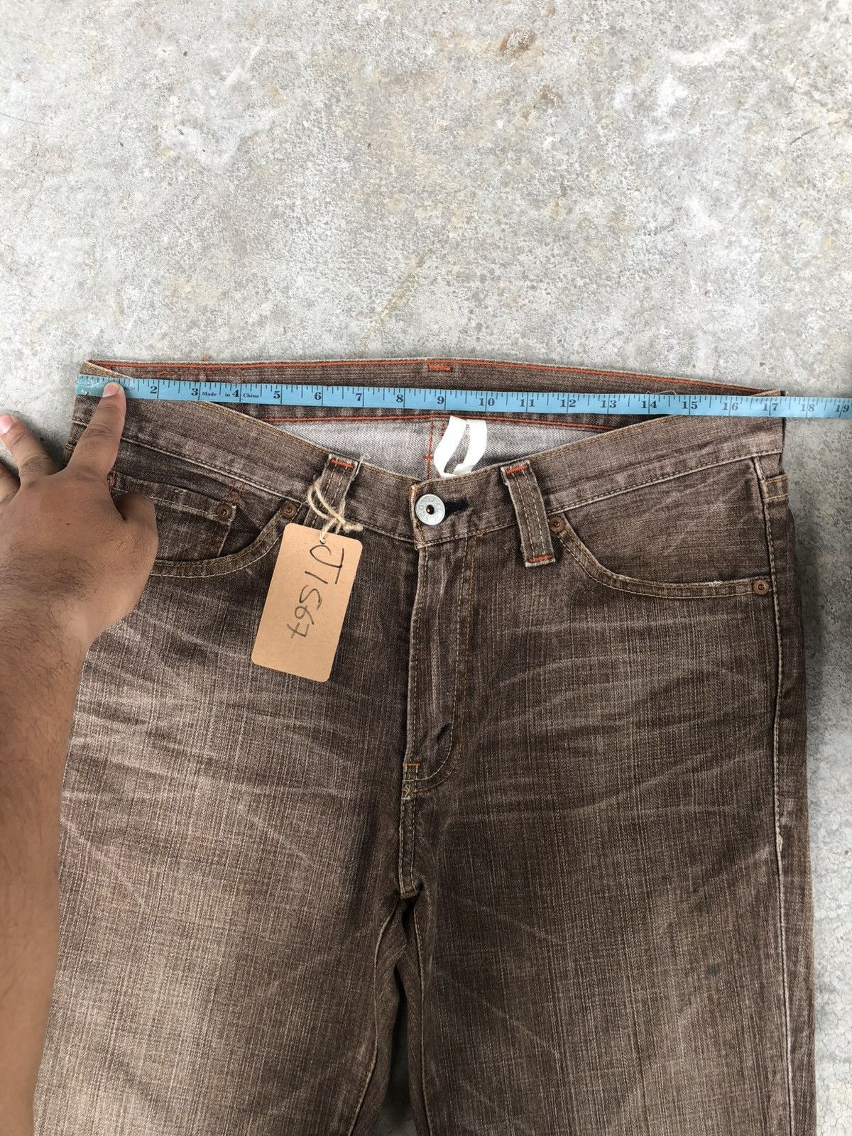If Six Was Nine Levis 517 Flared Jeans Distressed Jeans Size US 34 / EU 50 - 21 Thumbnail