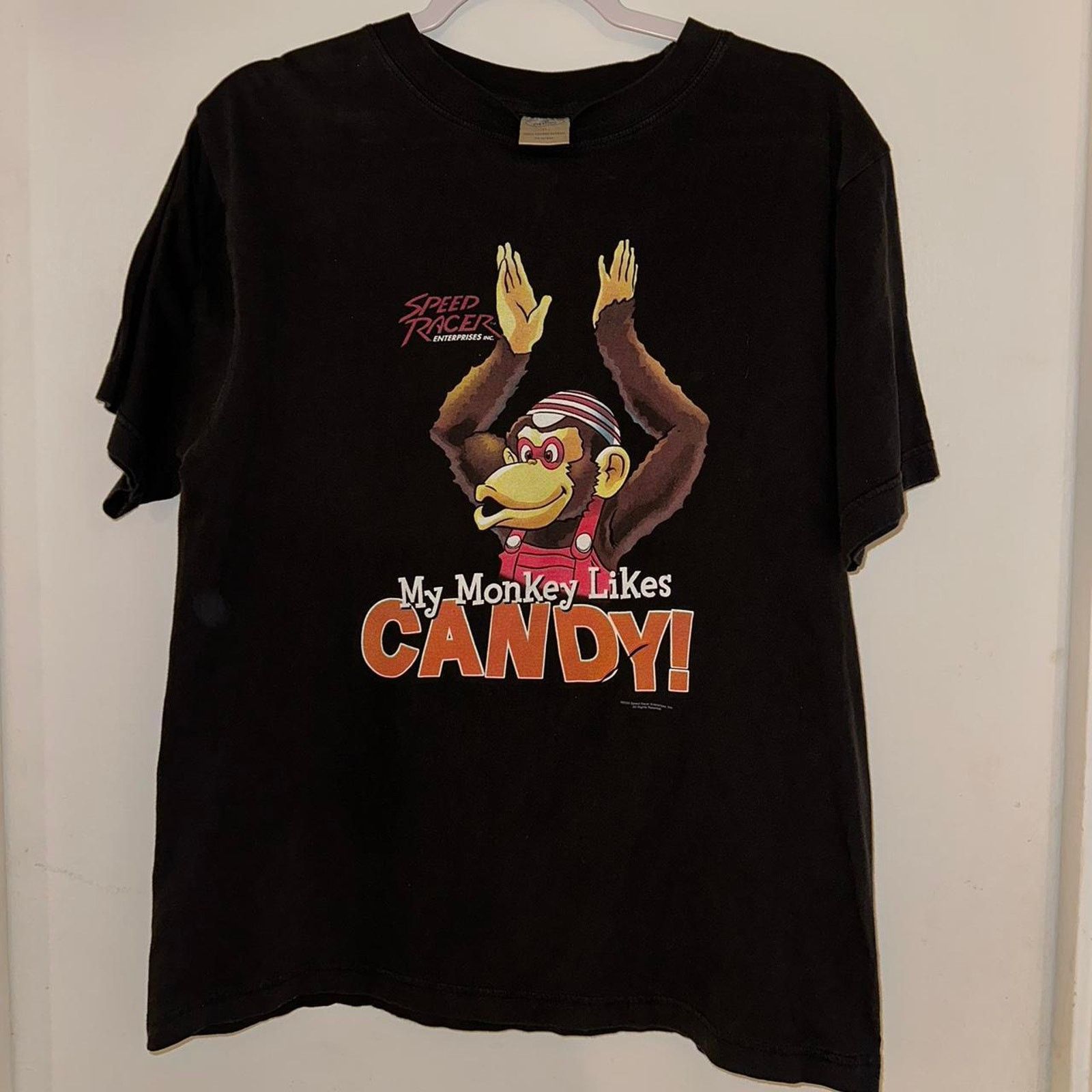 NERDY × Vintage Vintage 2005 Speed Racer T Shirt Monkey Likes Candy size M Size US M / EU 48-50 / 2 - 1 Thumbnail