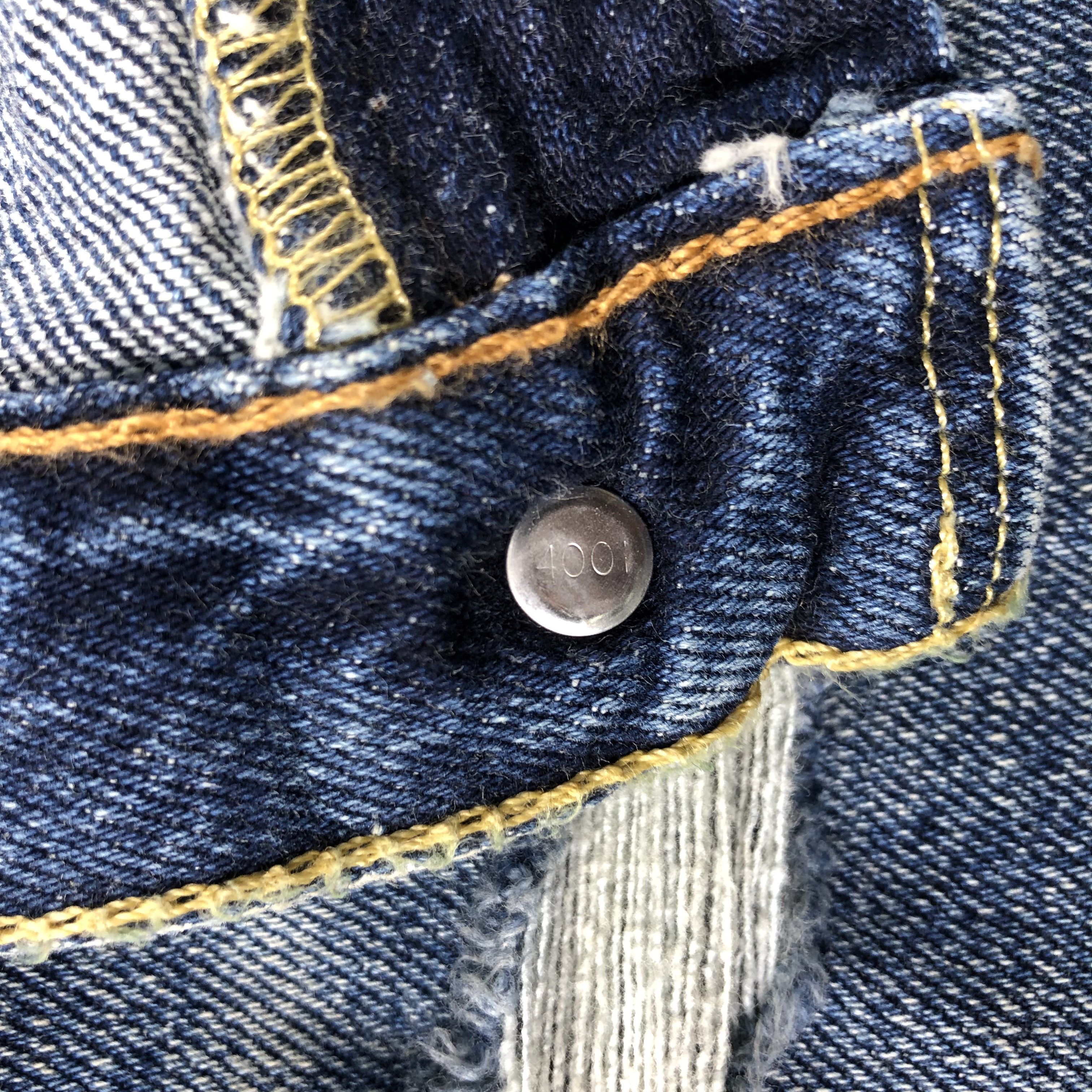 Levi's Vintage Blue Wash Levis 510 Jeans-J2666 Size US 42 / EU 58 - 12 Thumbnail