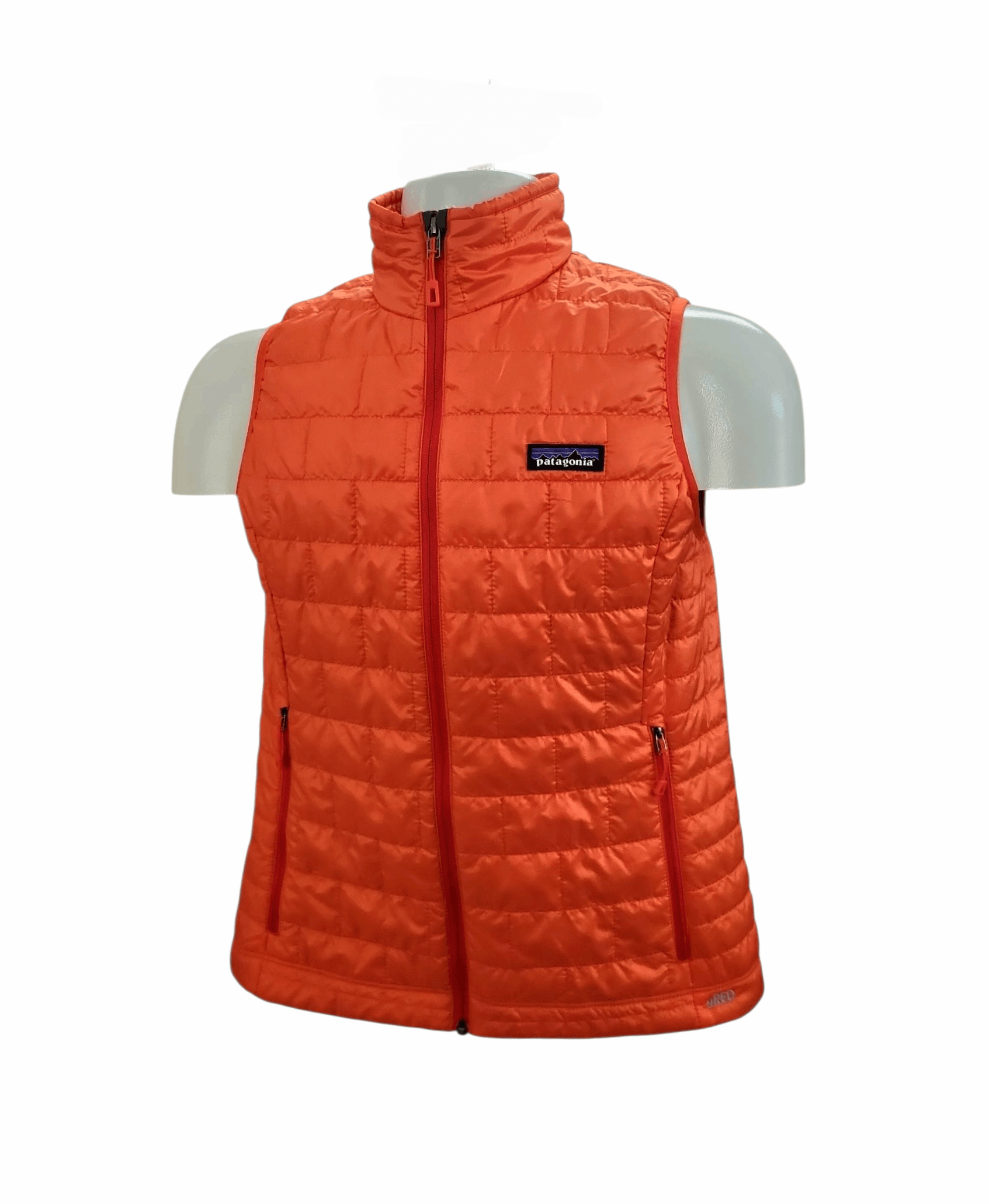Patagonia Patagonia W's women's Nano Puff orange puffer Vest Size S / US 4 / IT 40 - 2 Thumbnail