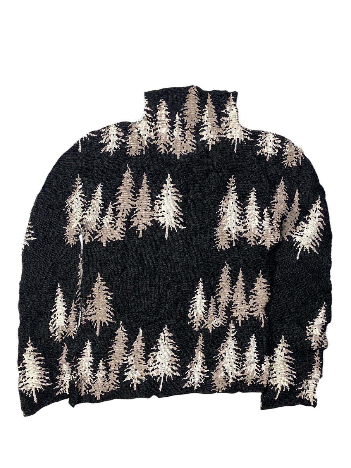 Pleats Please Issey Miyake 2000's Issey Miyake Pleated Tree Size US XS / EU 42 / 0 - 5 Thumbnail