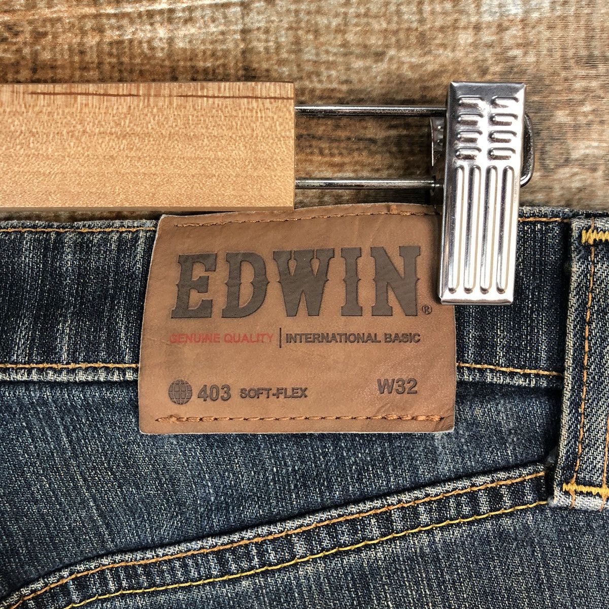 Edwin DL Edwin Blue Japan vintage Denim Pants #C205 Size US 32 / EU 48 - 17 Thumbnail