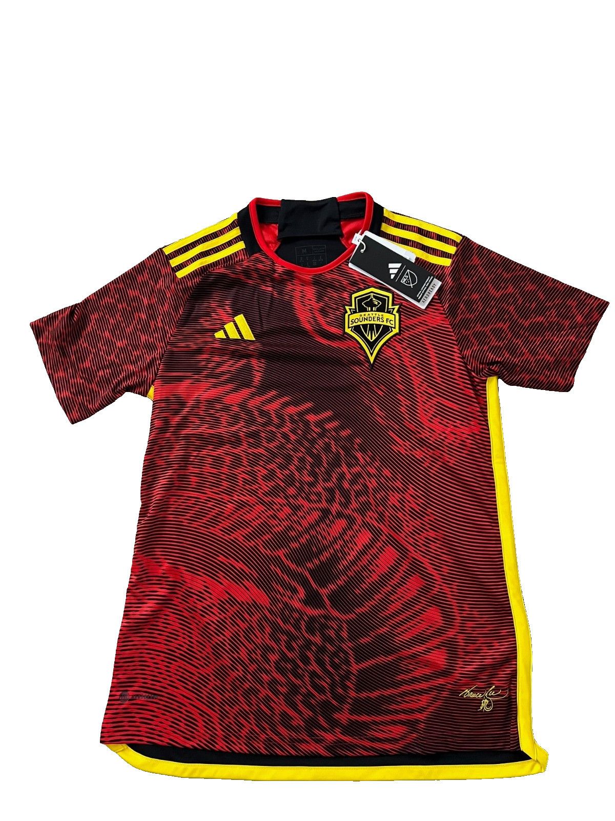 Adidas Adidas HU1380 Seattle Sounders FC MLS Soccer Tee Red ( M ) Size M / US 6-8 / IT 42-44 - 1 Thumbnail